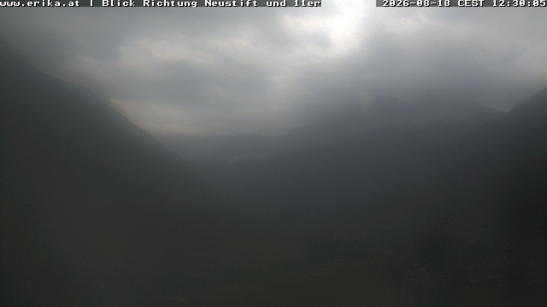 Archiv Foto Webcam Neustift: Blick vom Hotel Erika