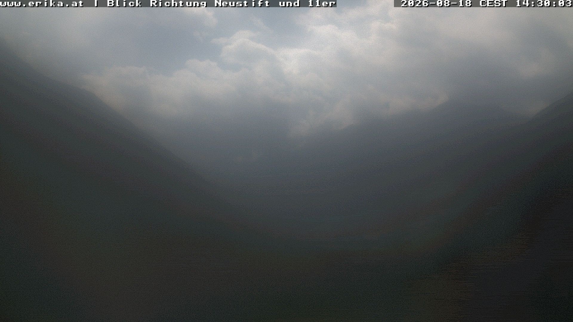 Archiv Foto Webcam Neustift: Blick vom Hotel Erika