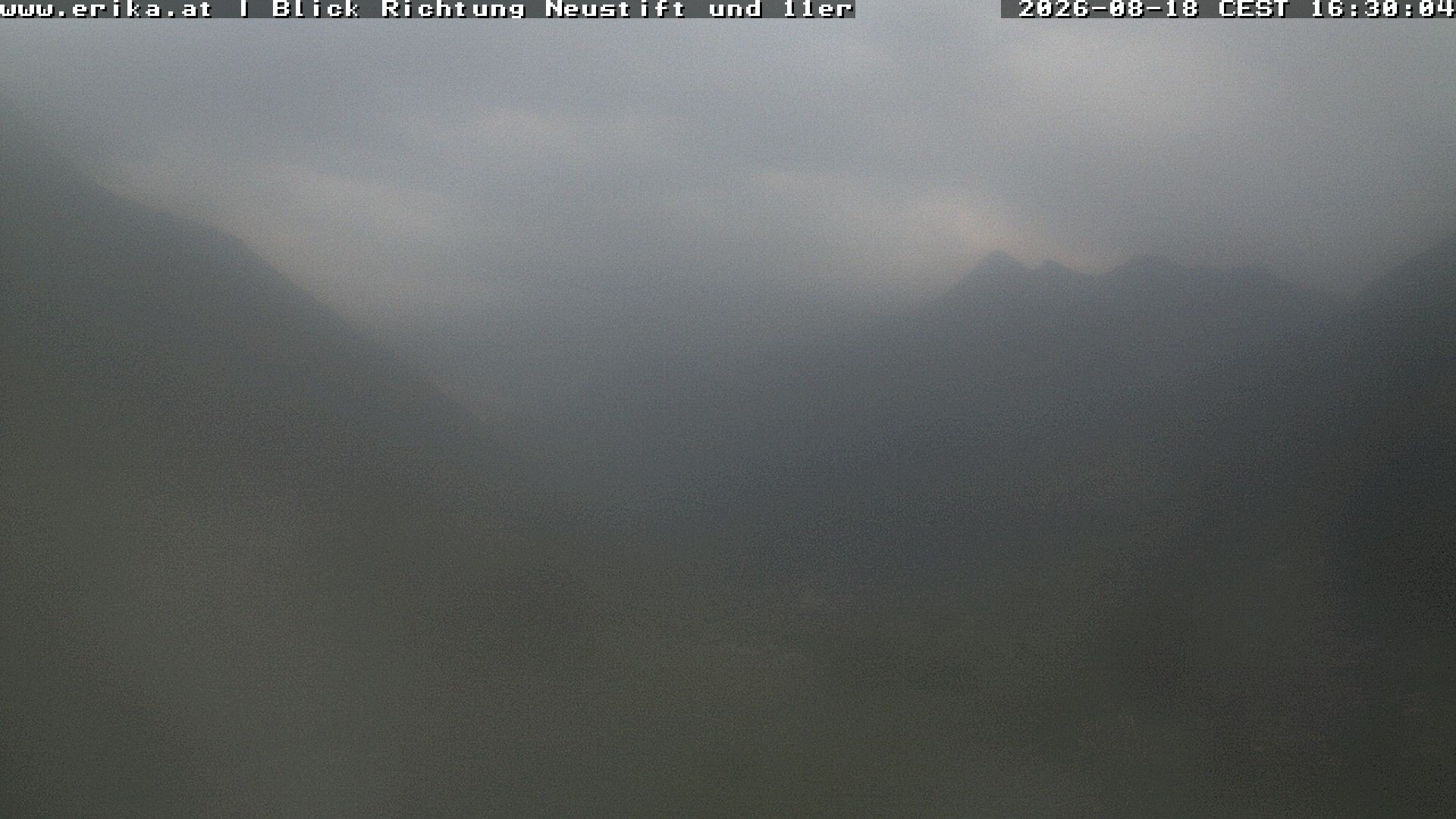 Archiv Foto Webcam Neustift: Blick vom Hotel Erika