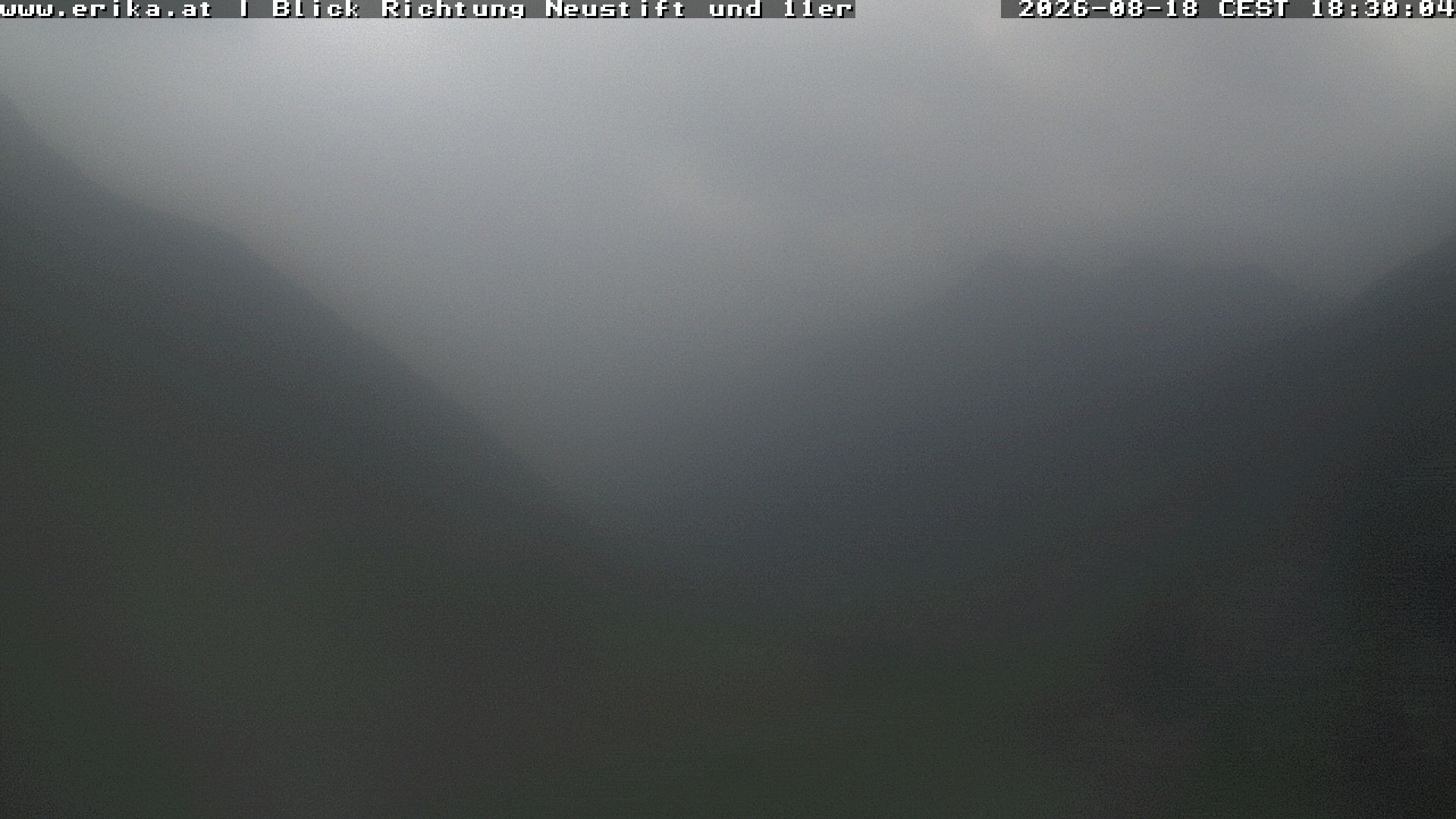 Archiv Foto Webcam Neustift: Blick vom Hotel Erika
