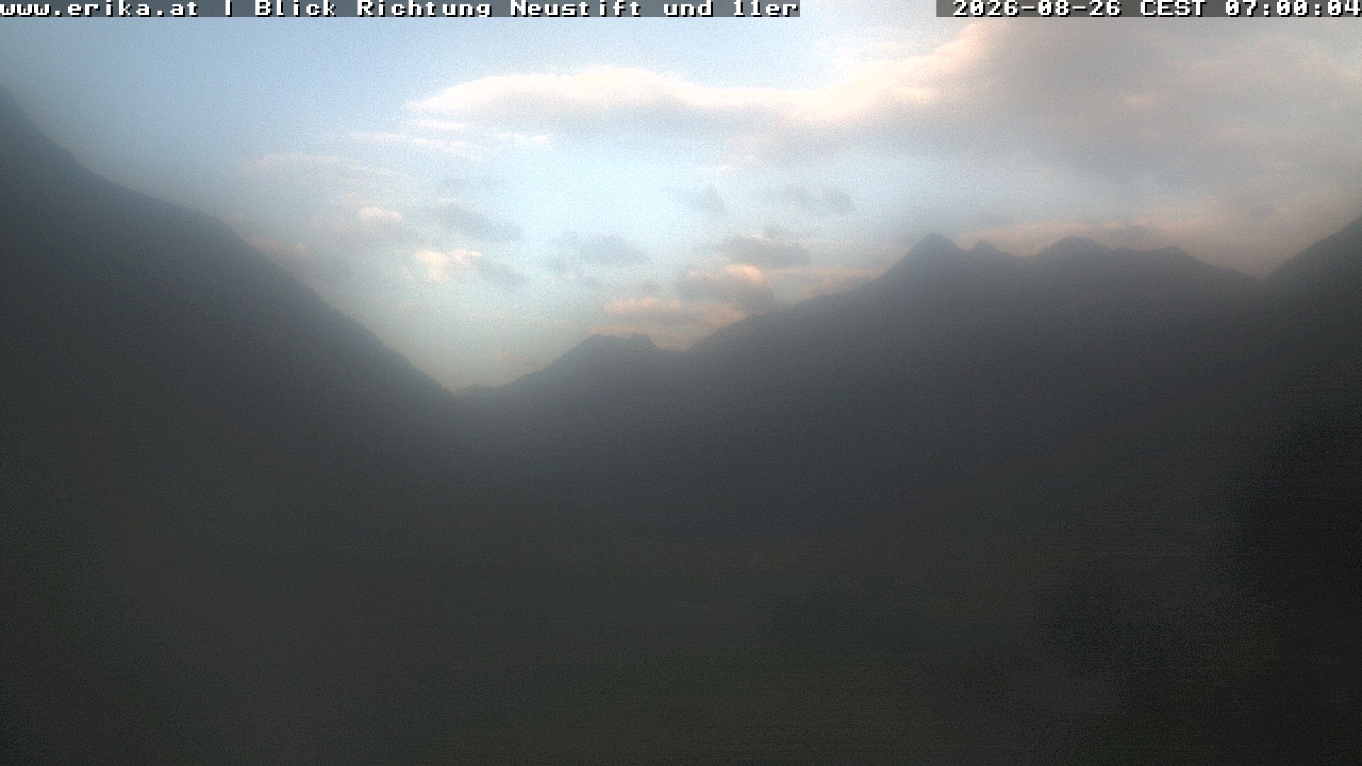 Archiv Foto Webcam Neustift: Blick vom Hotel Erika