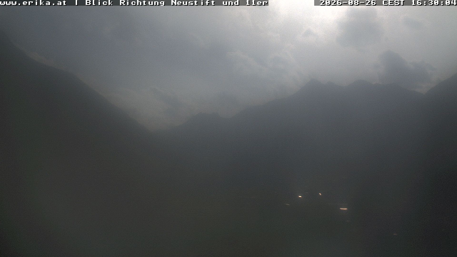 Archiv Foto Webcam Neustift: Blick vom Hotel Erika