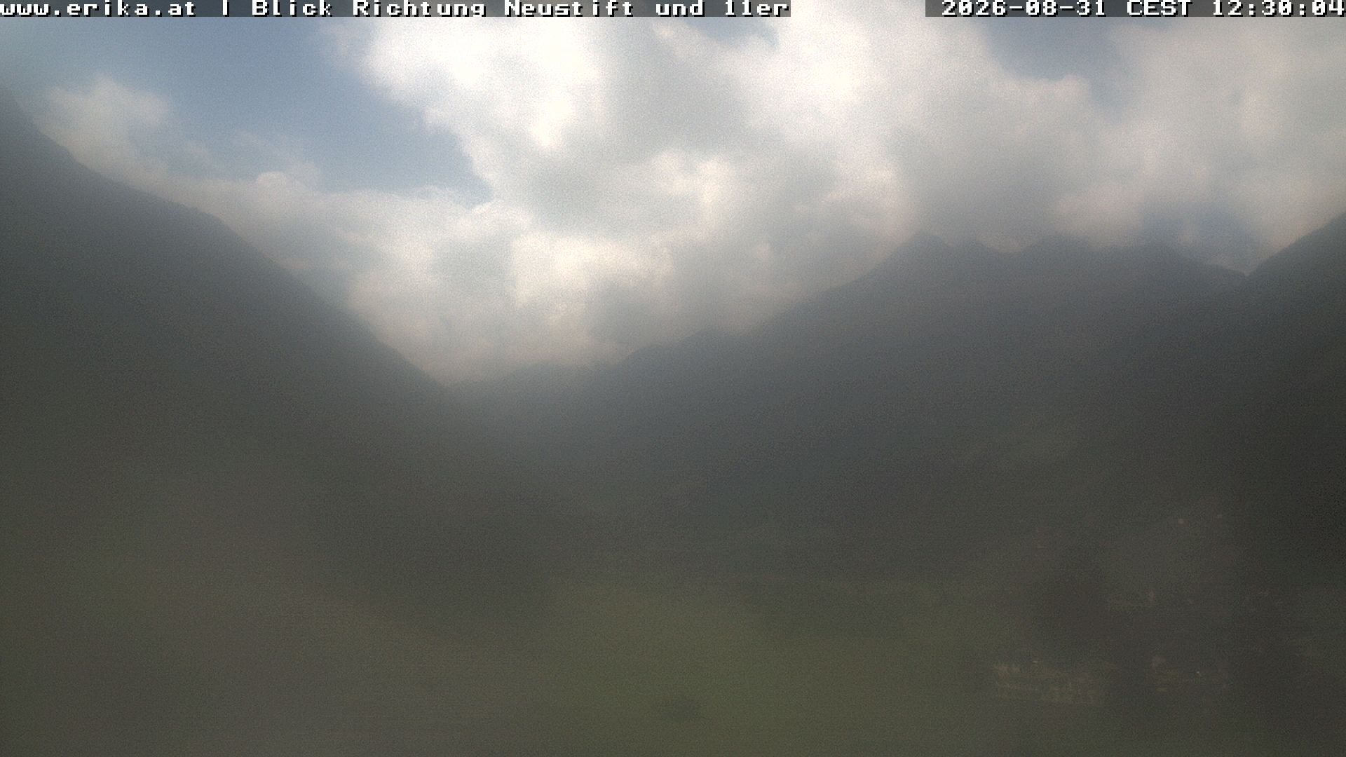 Archiv Foto Webcam Neustift: Blick vom Hotel Erika
