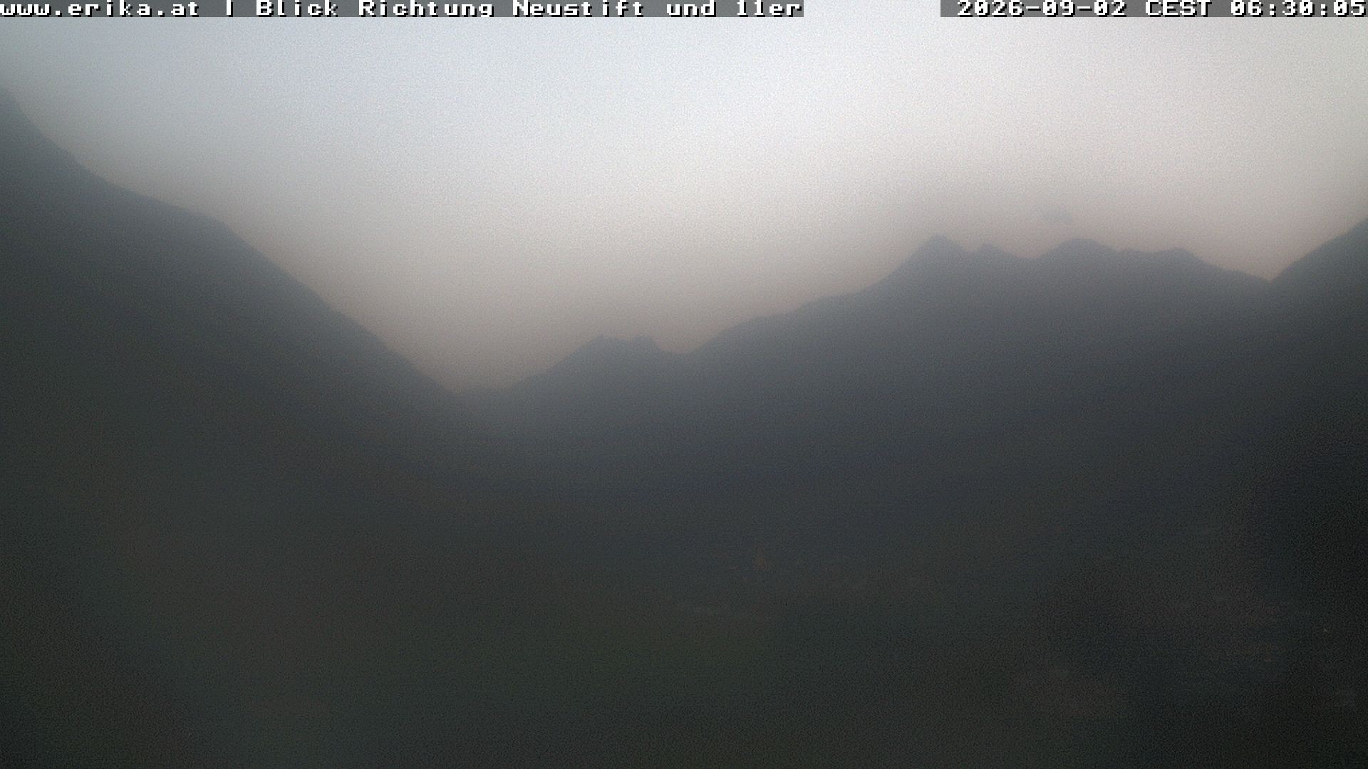 Archiv Foto Webcam Neustift: Blick vom Hotel Erika