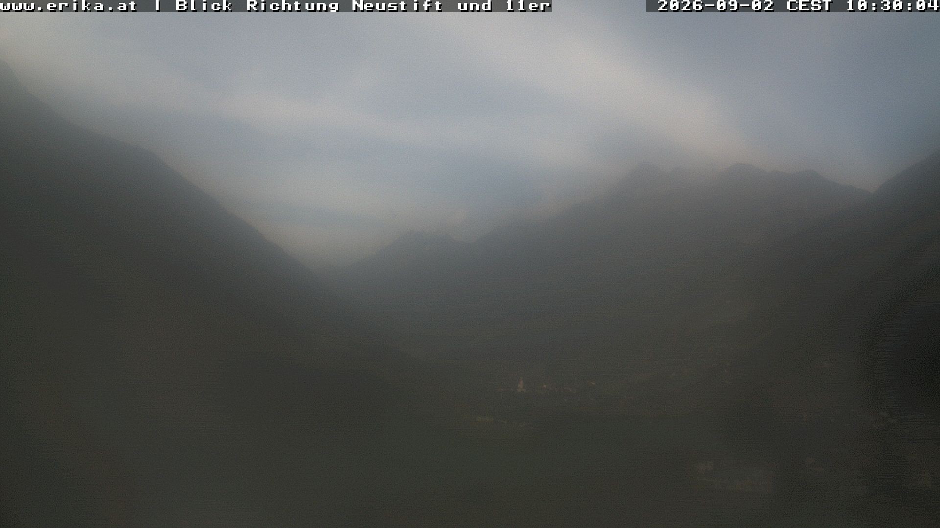Archiv Foto Webcam Neustift: Blick vom Hotel Erika