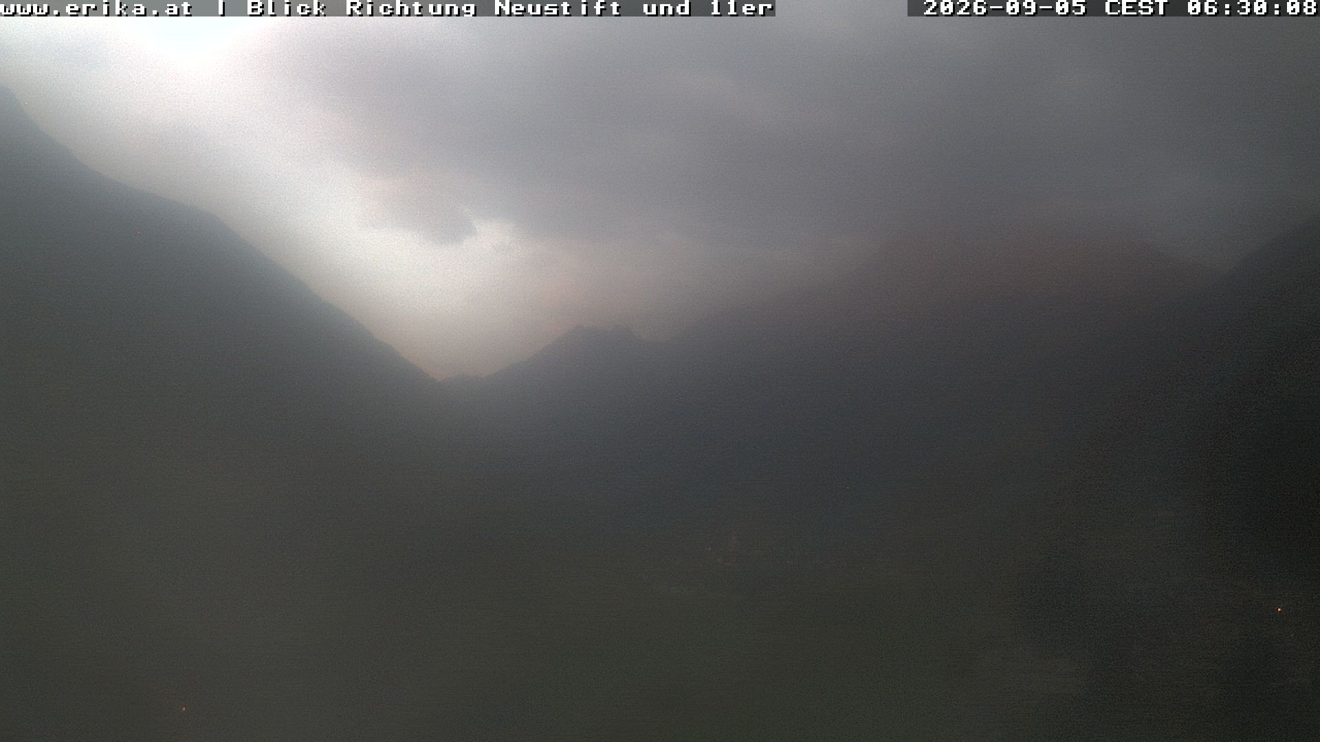 Archiv Foto Webcam Neustift: Blick vom Hotel Erika