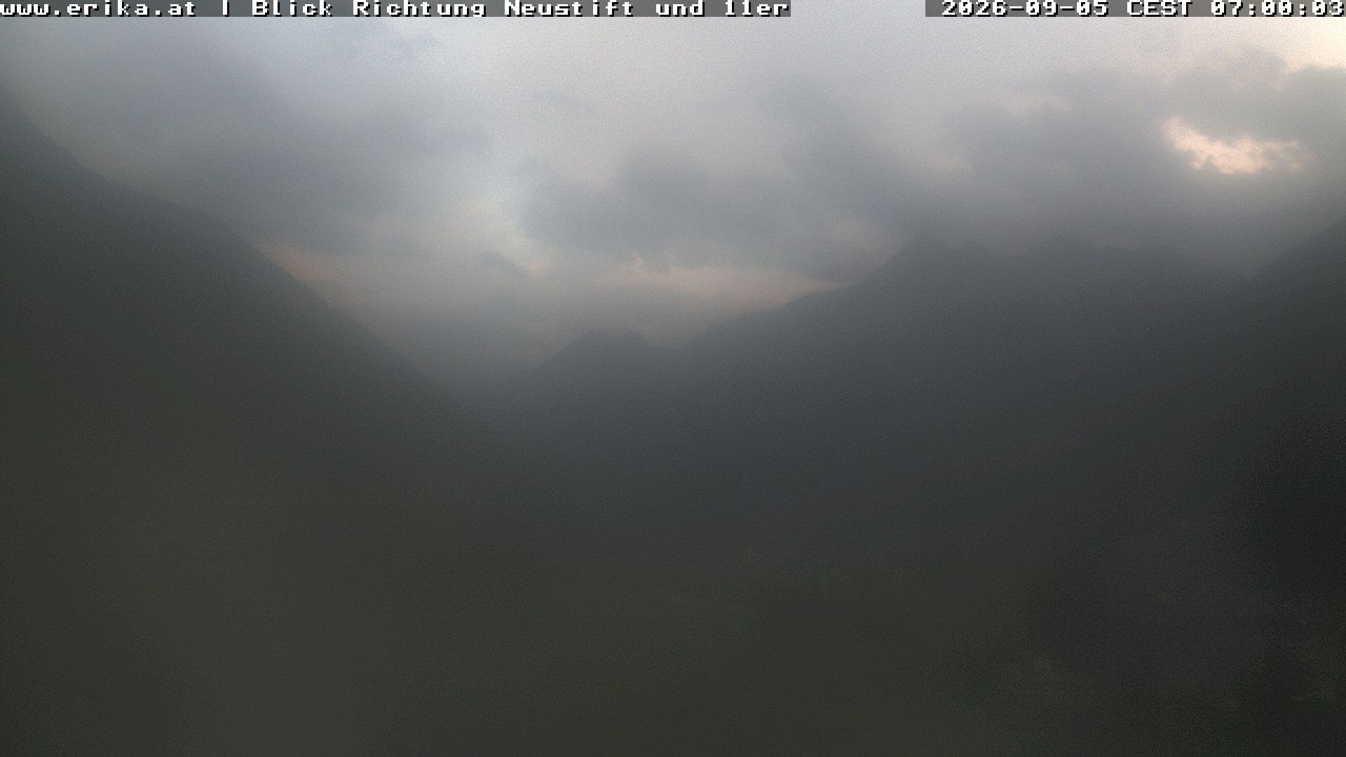 Archiv Foto Webcam Neustift: Blick vom Hotel Erika