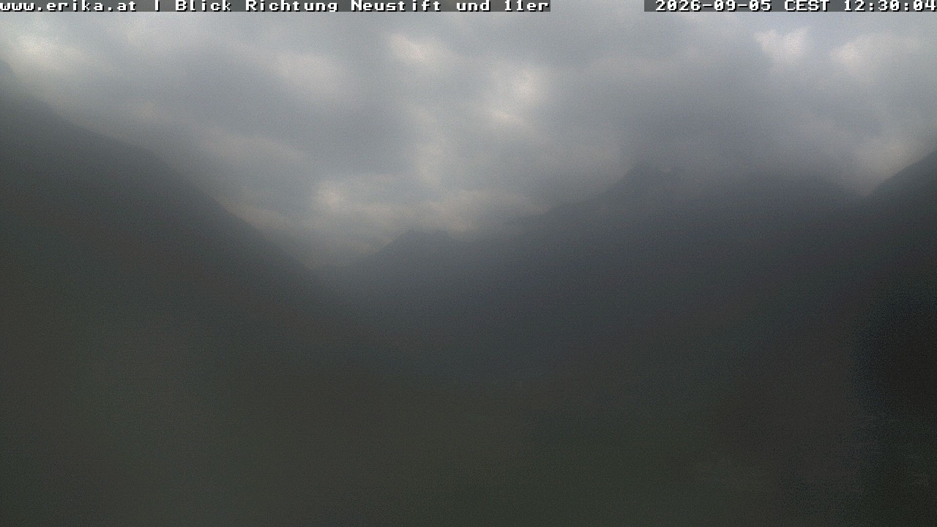Archiv Foto Webcam Neustift: Blick vom Hotel Erika