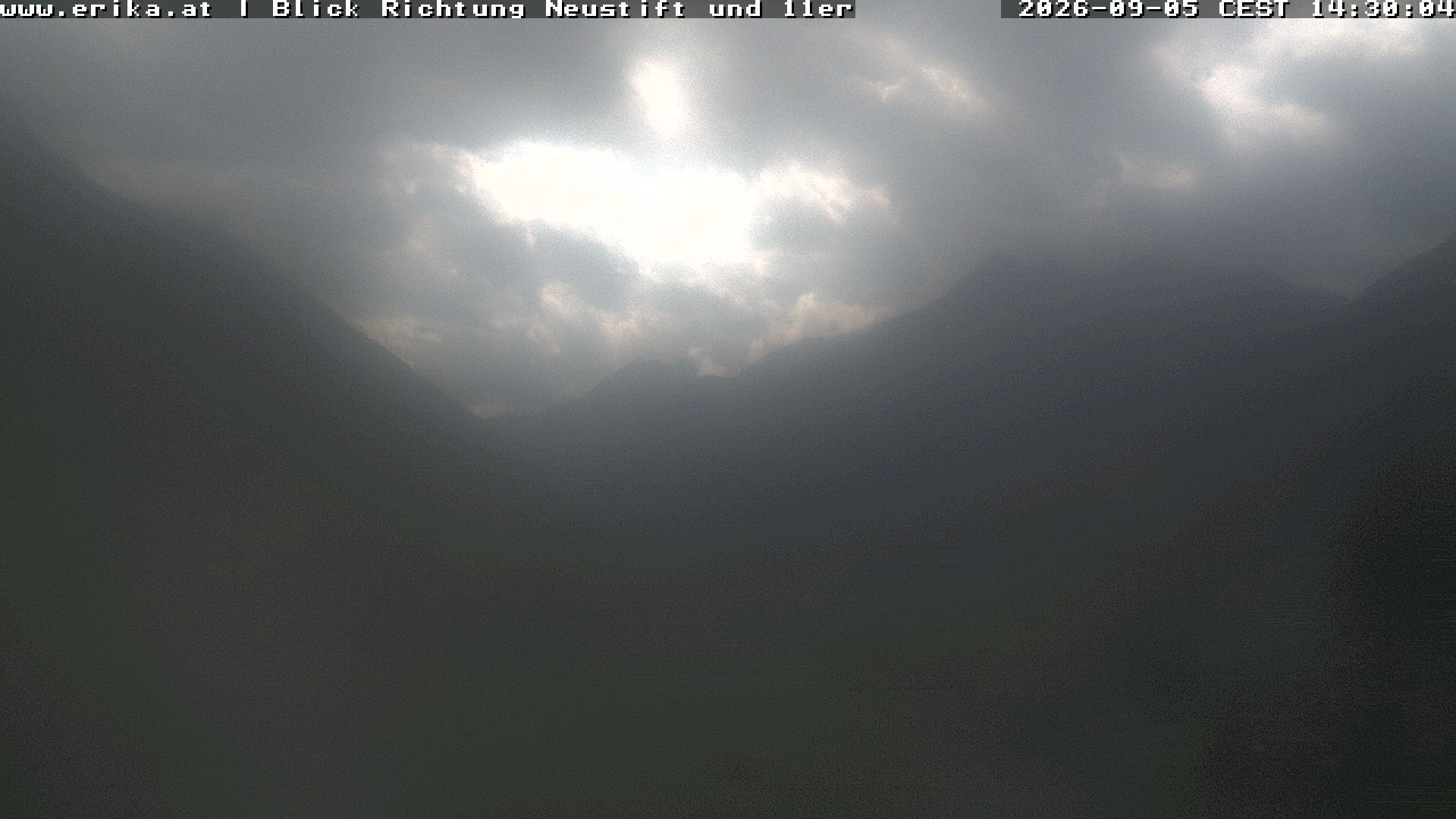 Archiv Foto Webcam Neustift: Blick vom Hotel Erika