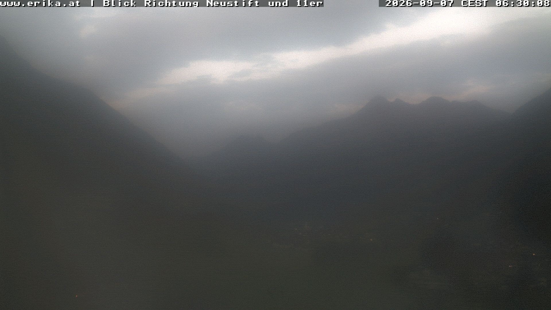 Archiv Foto Webcam Neustift: Blick vom Hotel Erika