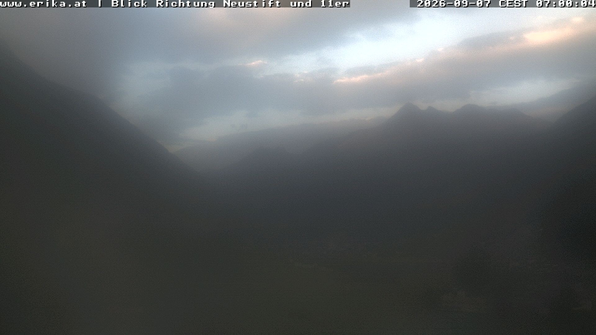 Archiv Foto Webcam Neustift: Blick vom Hotel Erika
