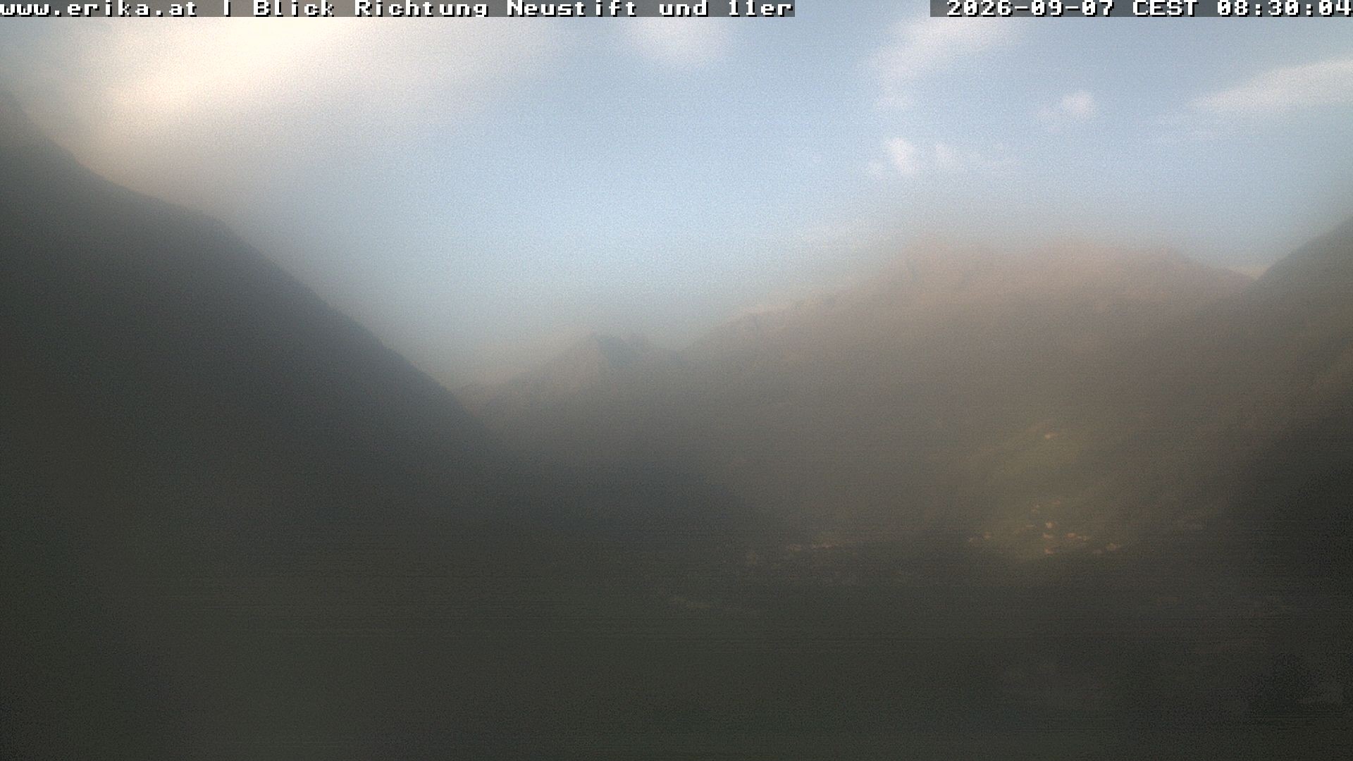 Archiv Foto Webcam Neustift: Blick vom Hotel Erika
