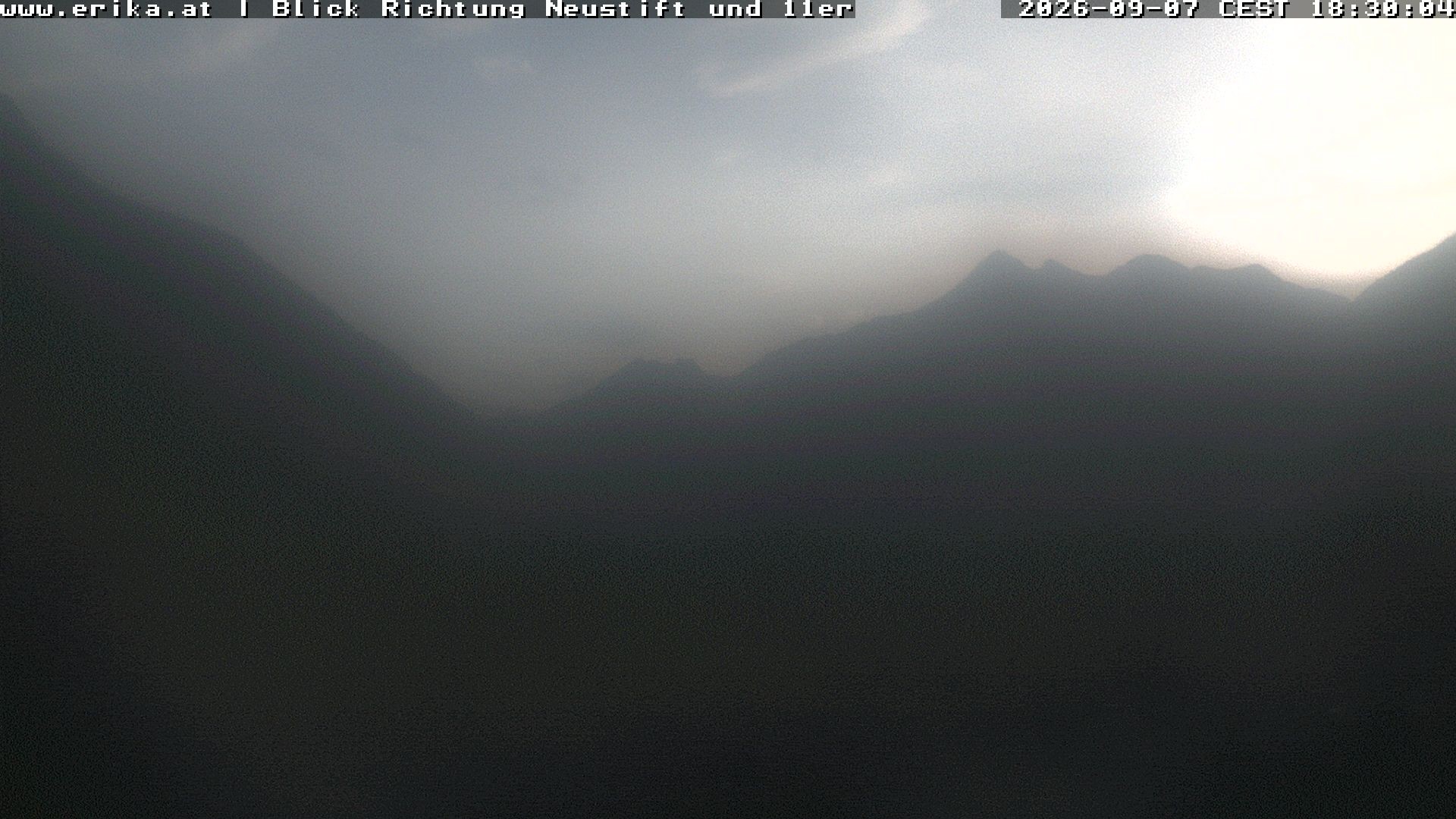 Archiv Foto Webcam Neustift: Blick vom Hotel Erika