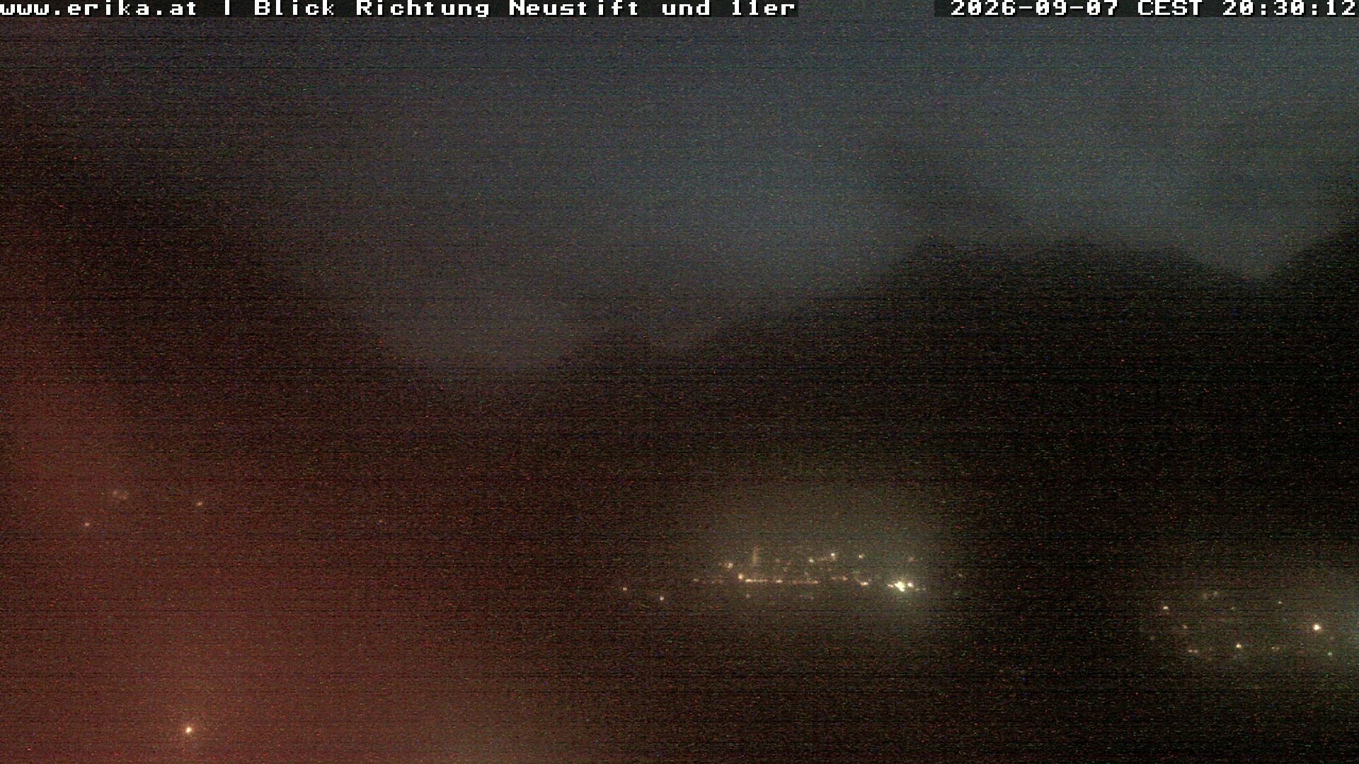 Archiv Foto Webcam Neustift: Blick vom Hotel Erika