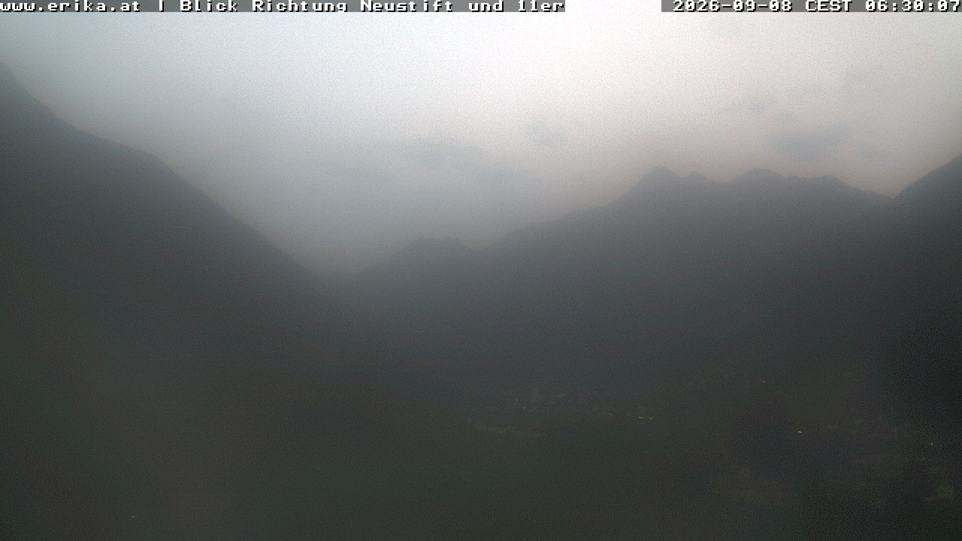 Archiv Foto Webcam Neustift: Blick vom Hotel Erika