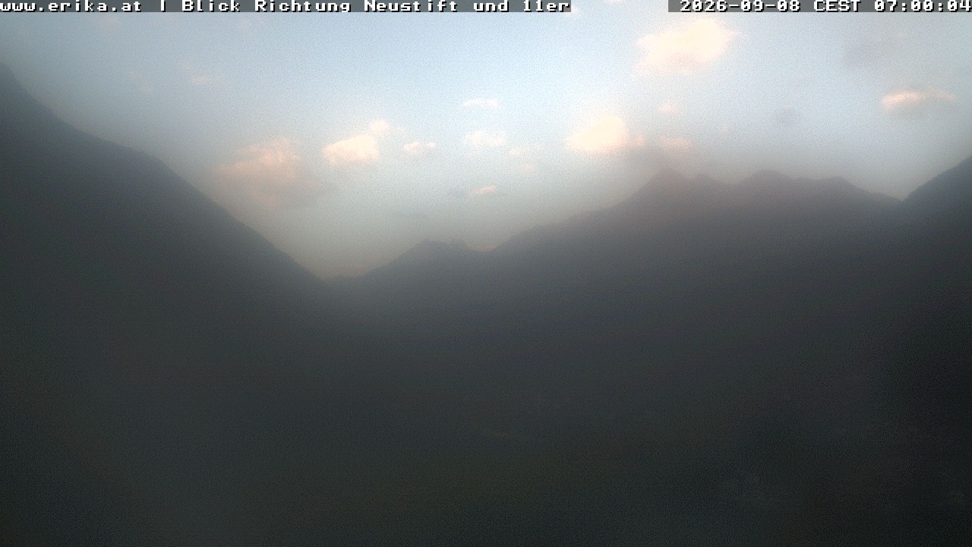 Archiv Foto Webcam Neustift: Blick vom Hotel Erika