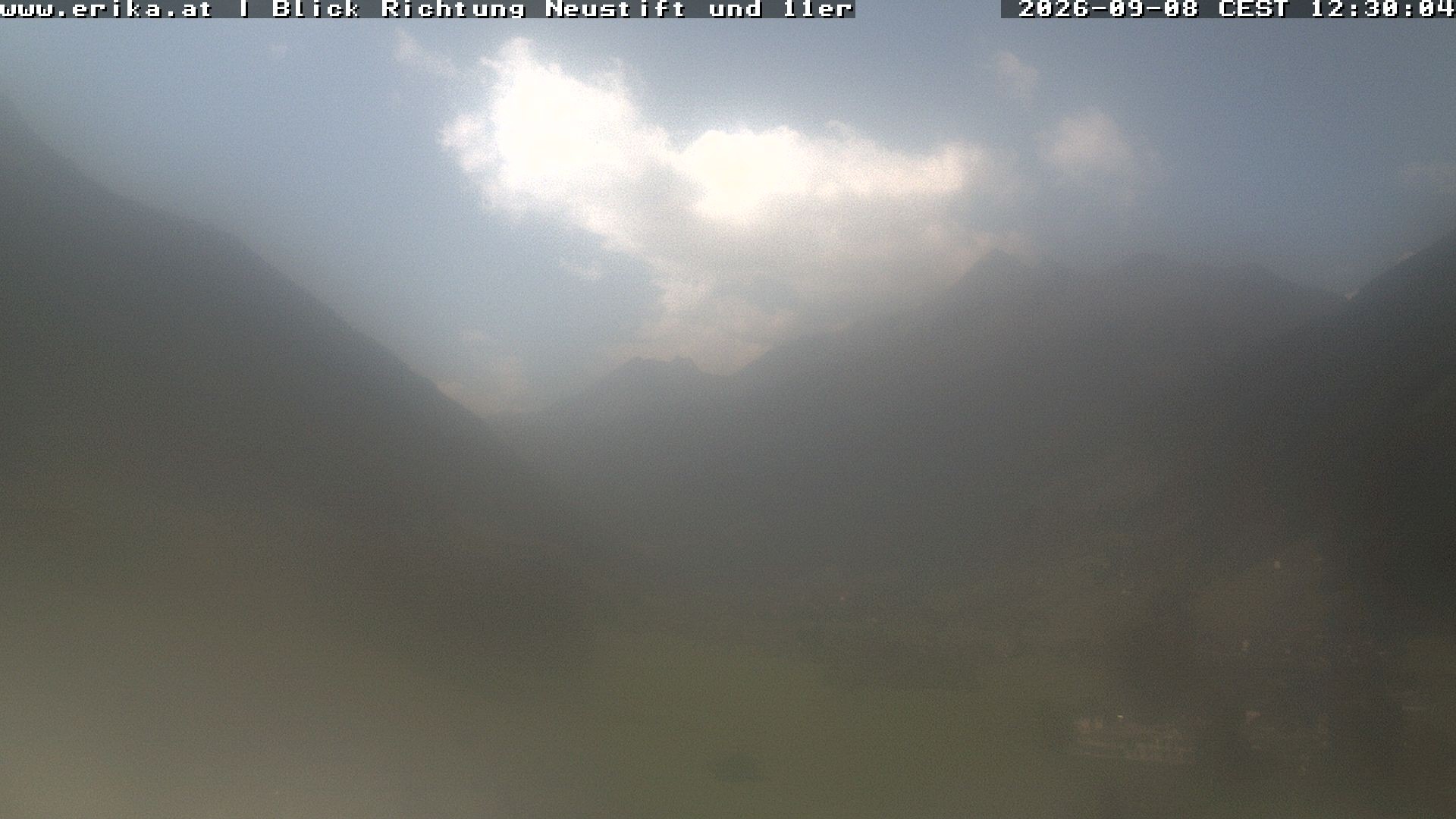 Archiv Foto Webcam Neustift: Blick vom Hotel Erika