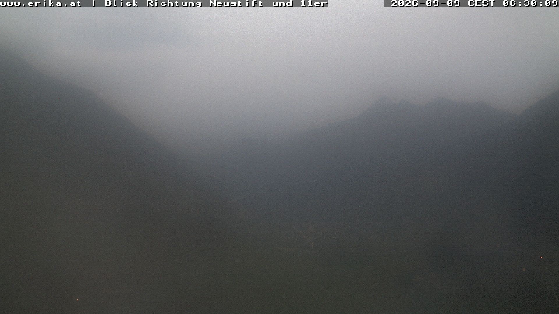 Archiv Foto Webcam Neustift: Blick vom Hotel Erika