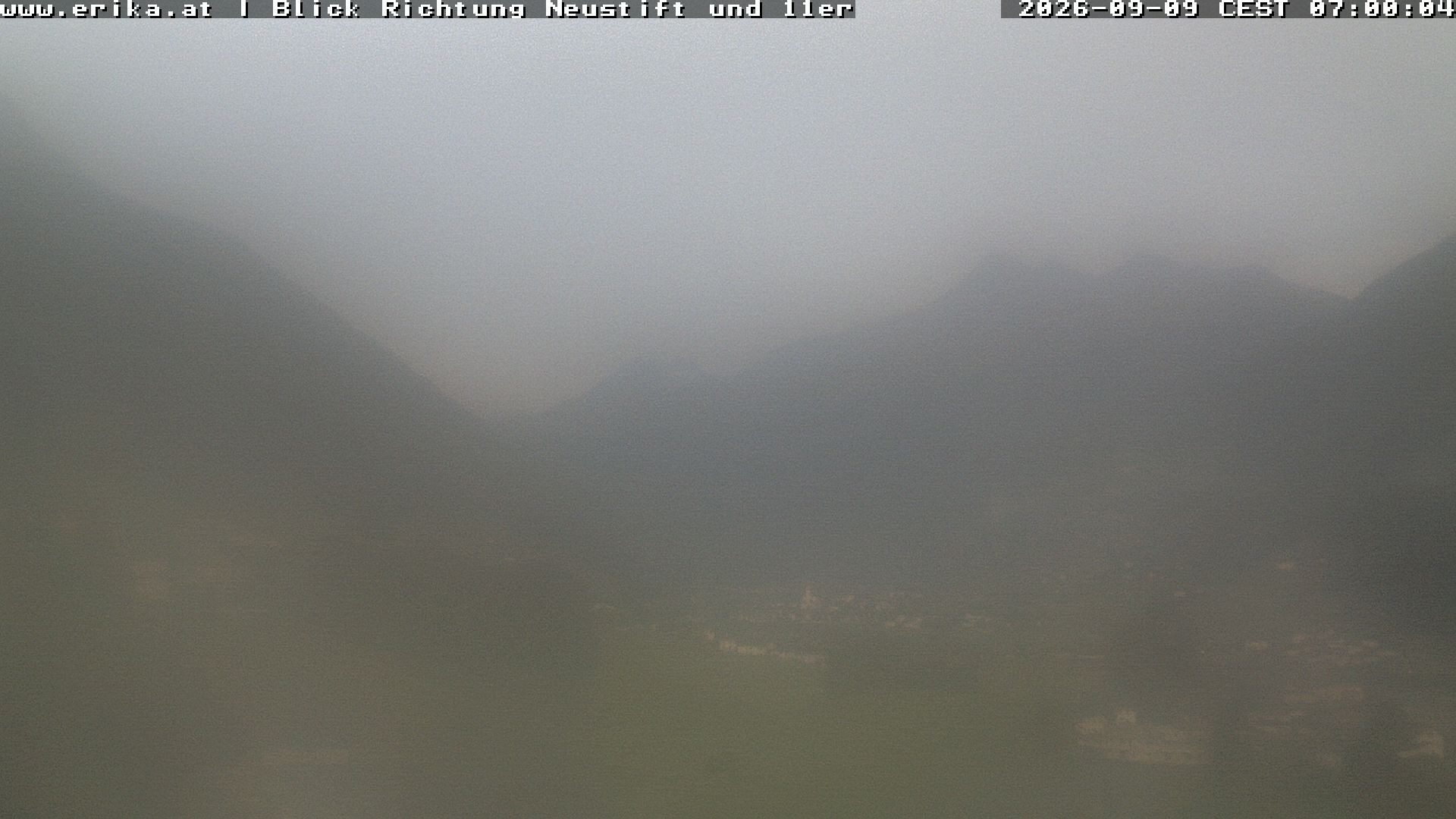 Archiv Foto Webcam Neustift: Blick vom Hotel Erika
