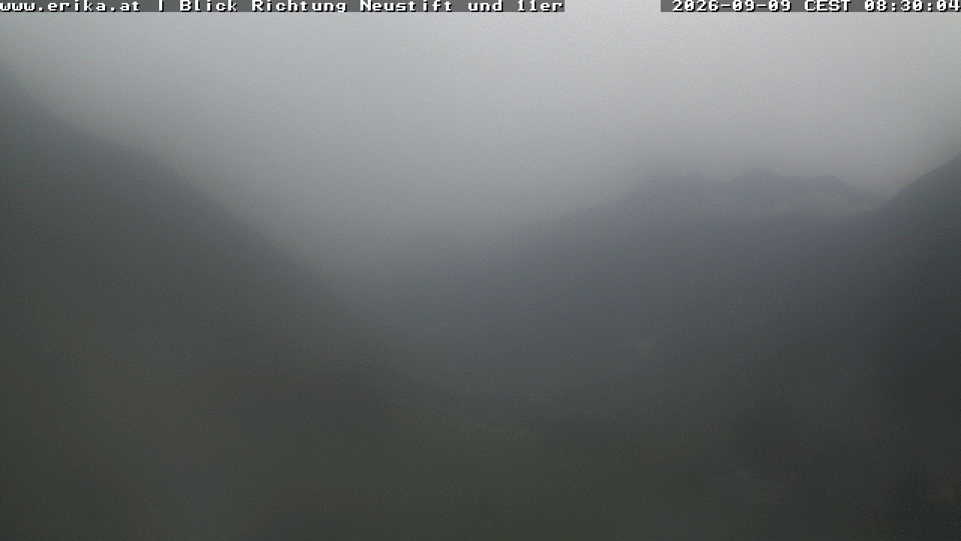 Archiv Foto Webcam Neustift: Blick vom Hotel Erika