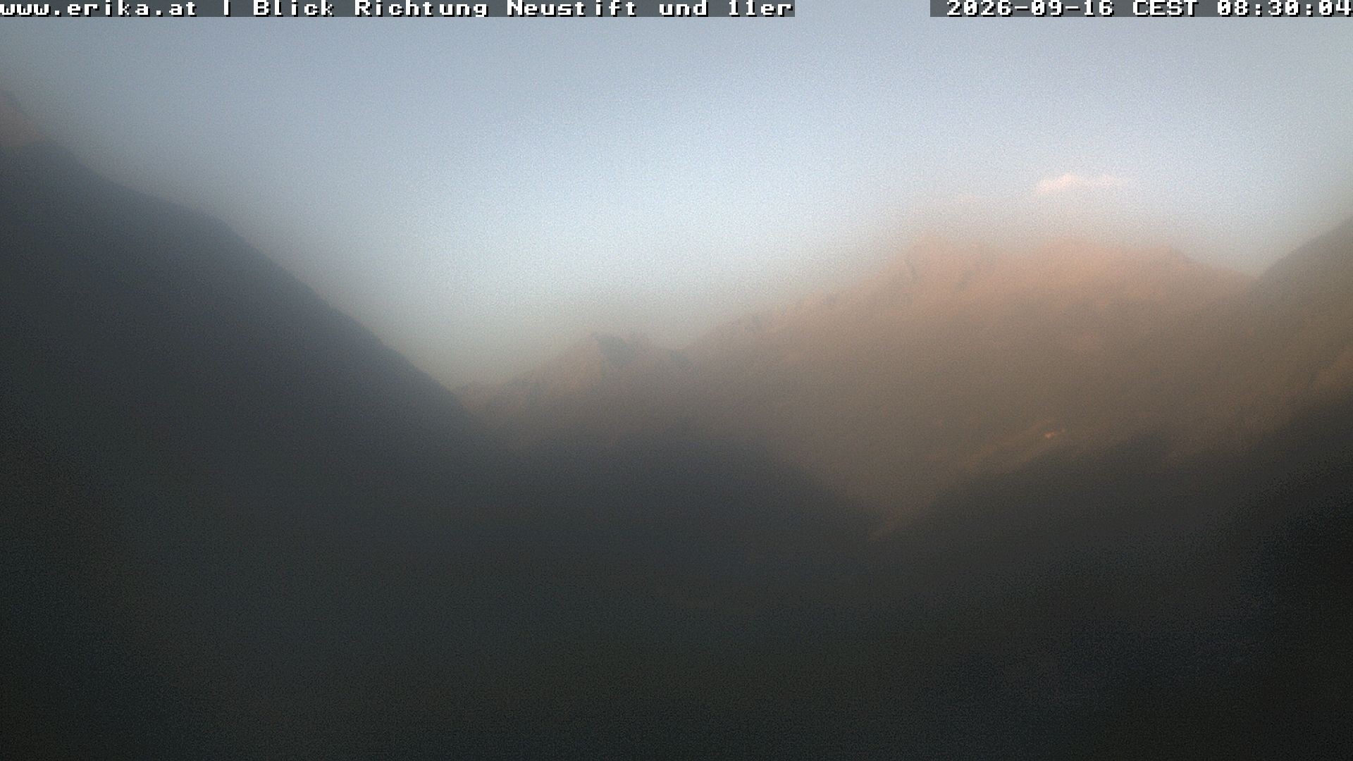 Archiv Foto Webcam Neustift: Blick vom Hotel Erika