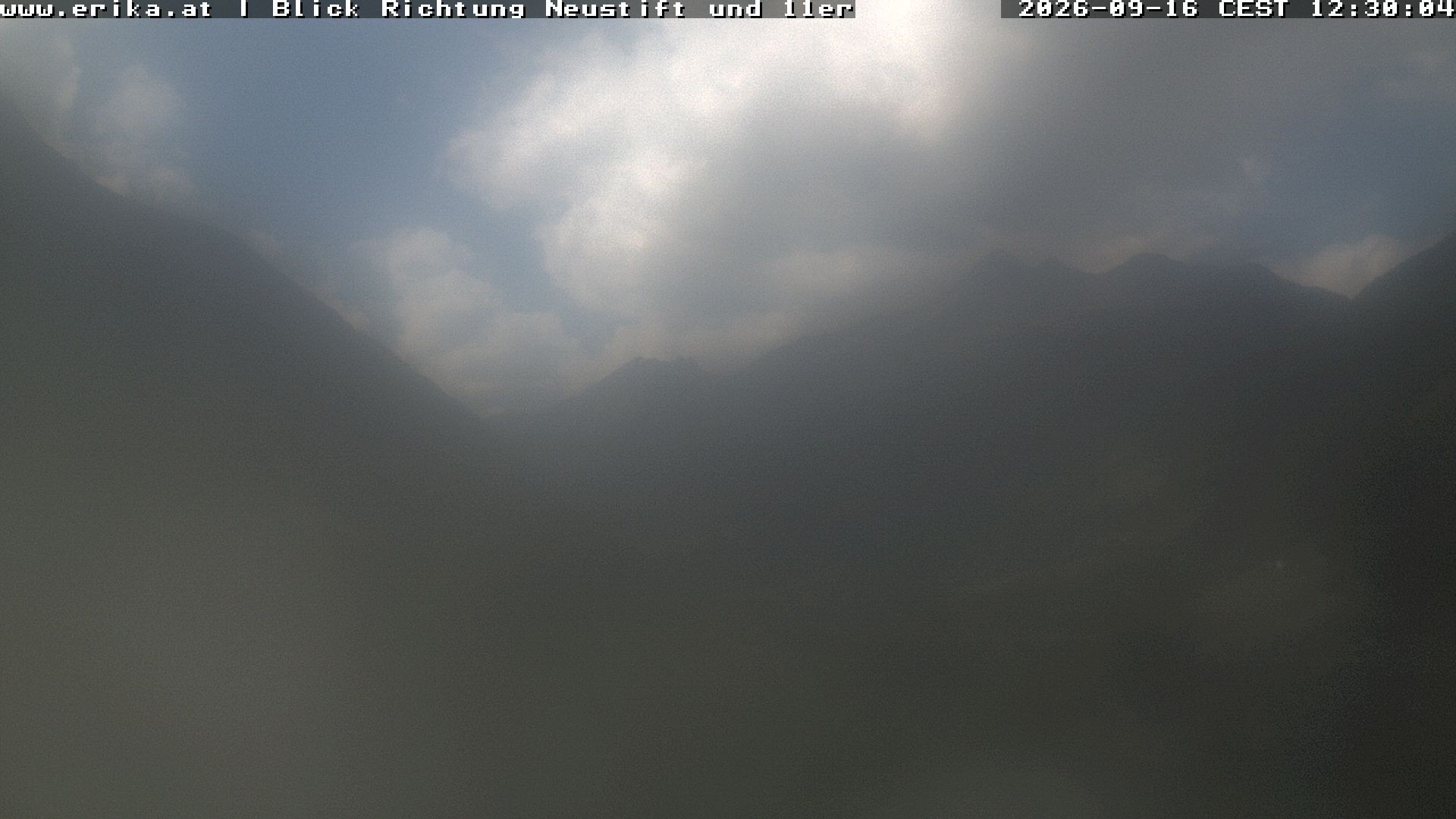 Archiv Foto Webcam Neustift: Blick vom Hotel Erika