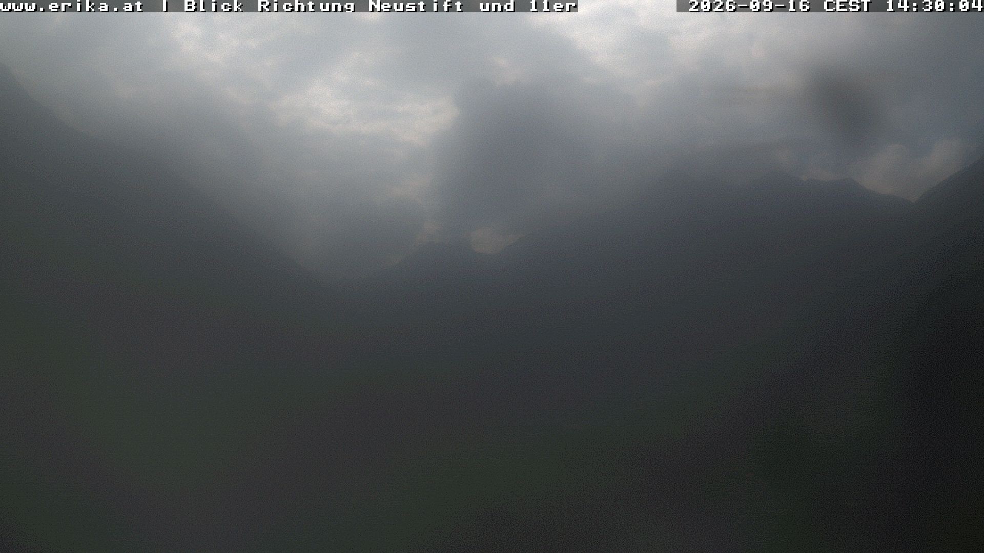 Archiv Foto Webcam Neustift: Blick vom Hotel Erika
