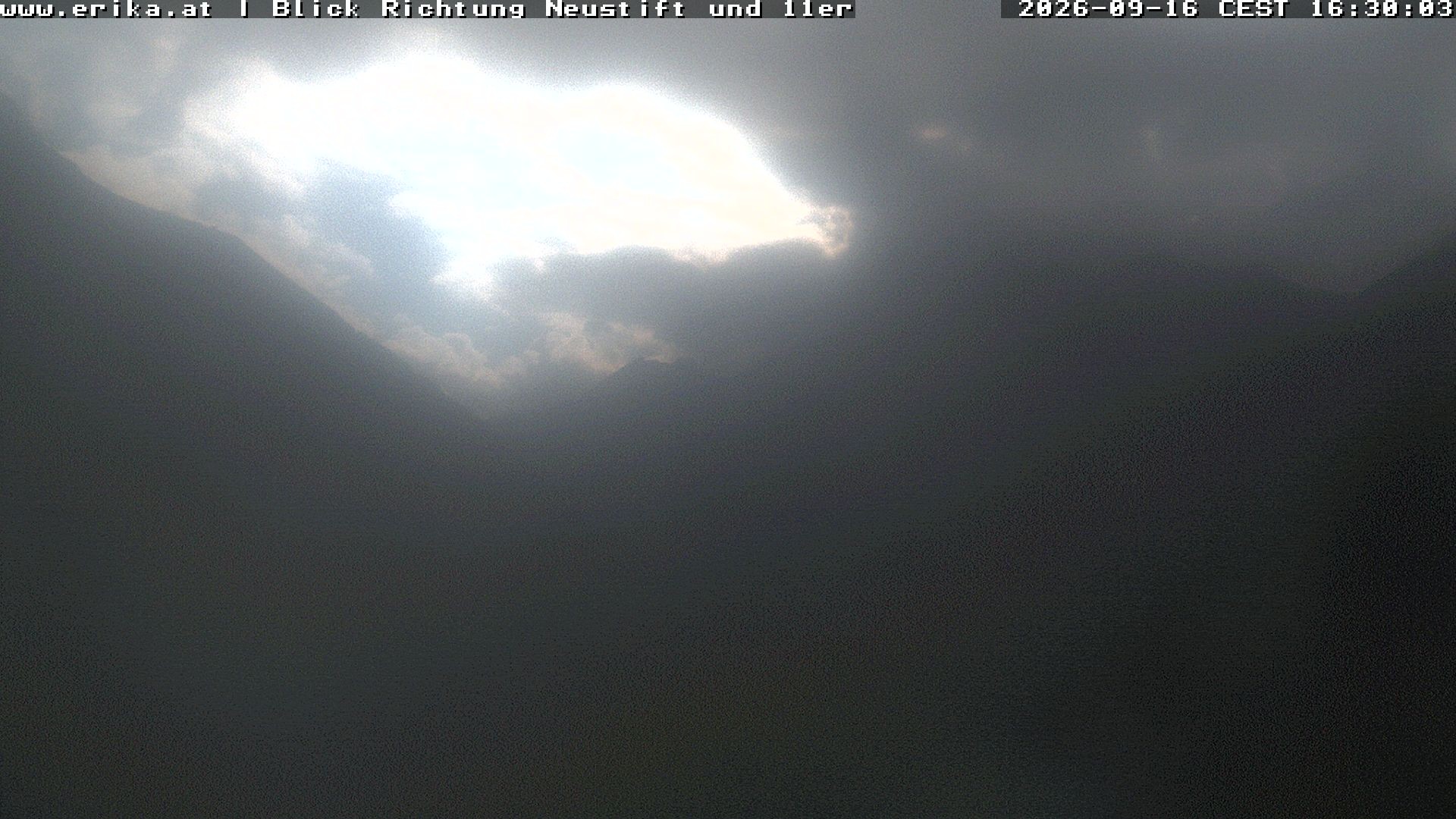 Archiv Foto Webcam Neustift: Blick vom Hotel Erika
