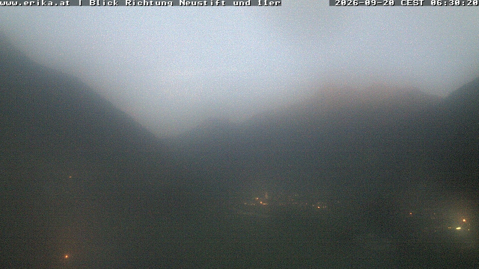 Archiv Foto Webcam Neustift: Blick vom Hotel Erika