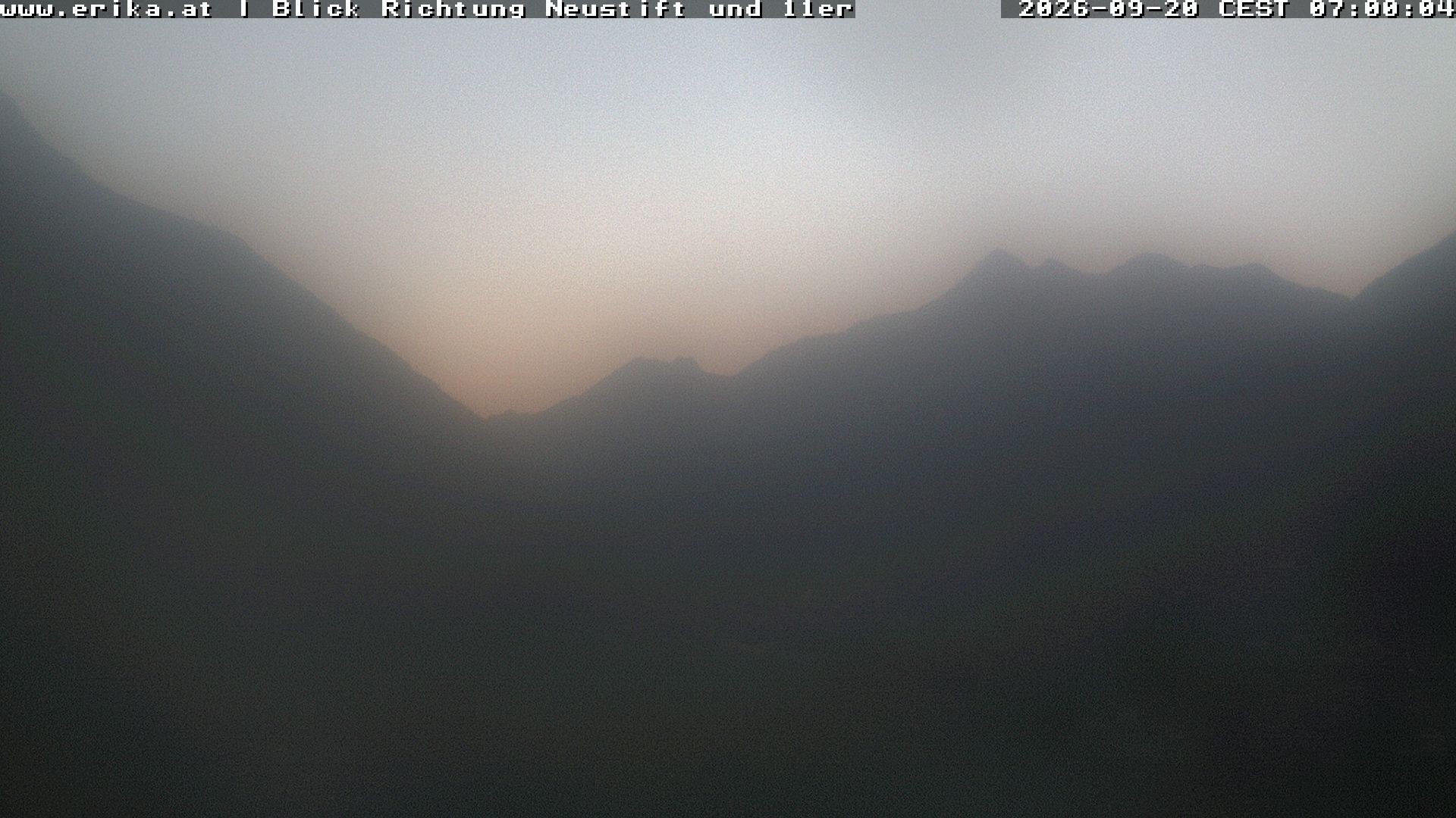 Archiv Foto Webcam Neustift: Blick vom Hotel Erika