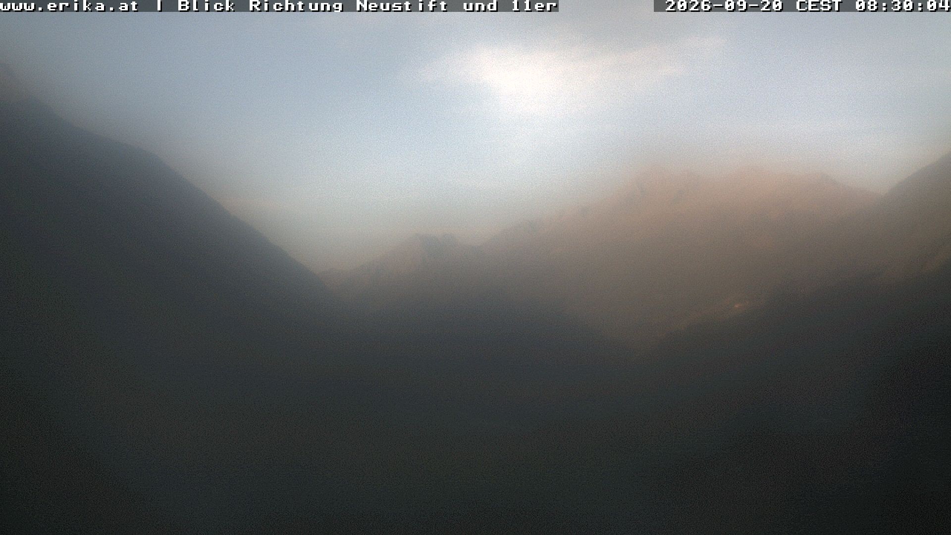 Archiv Foto Webcam Neustift: Blick vom Hotel Erika