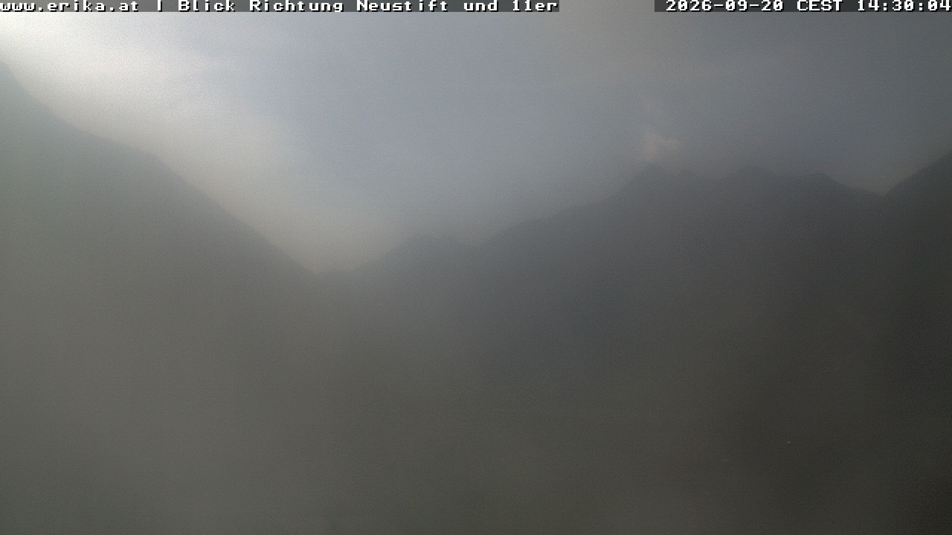 Archiv Foto Webcam Neustift: Blick vom Hotel Erika