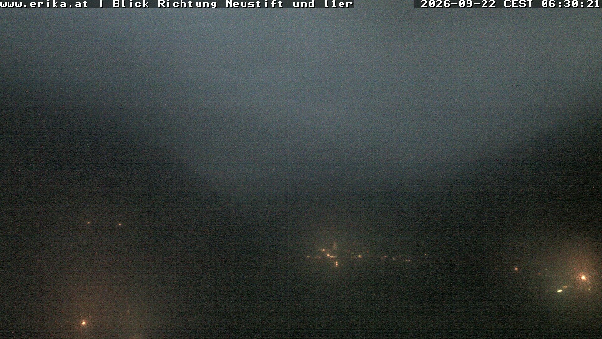 Archiv Foto Webcam Neustift: Blick vom Hotel Erika