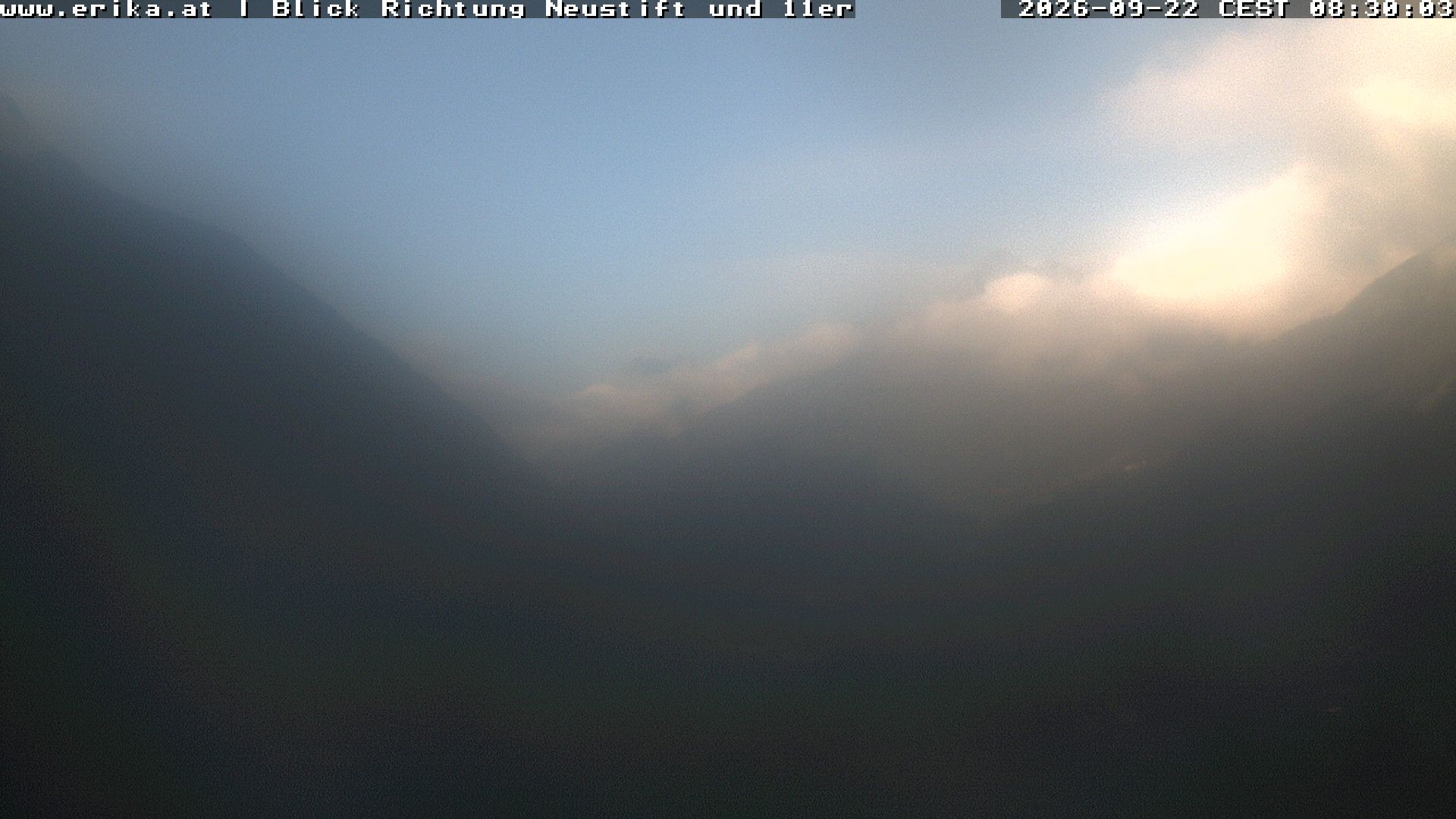 Archiv Foto Webcam Neustift: Blick vom Hotel Erika