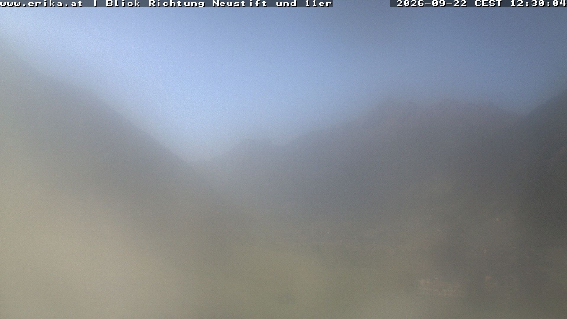 Archiv Foto Webcam Neustift: Blick vom Hotel Erika
