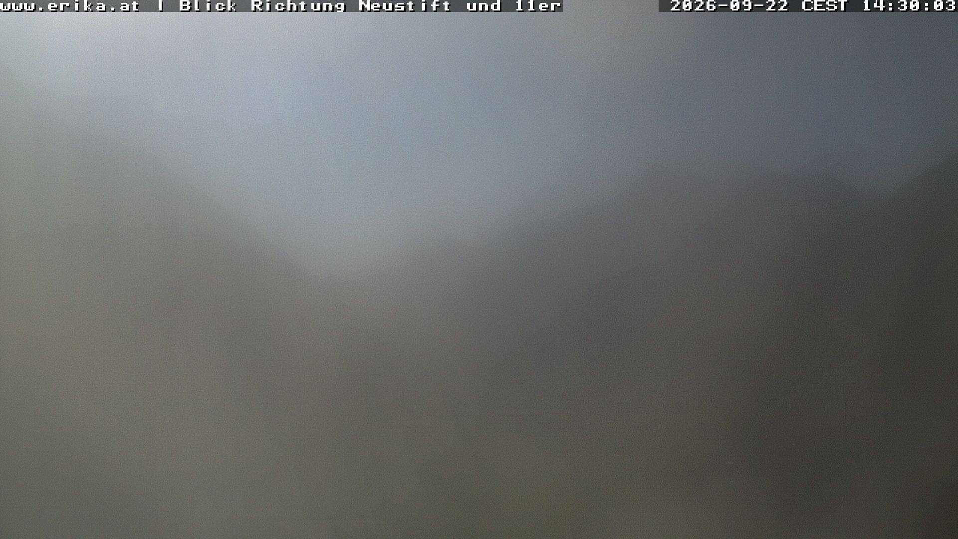 Archiv Foto Webcam Neustift: Blick vom Hotel Erika