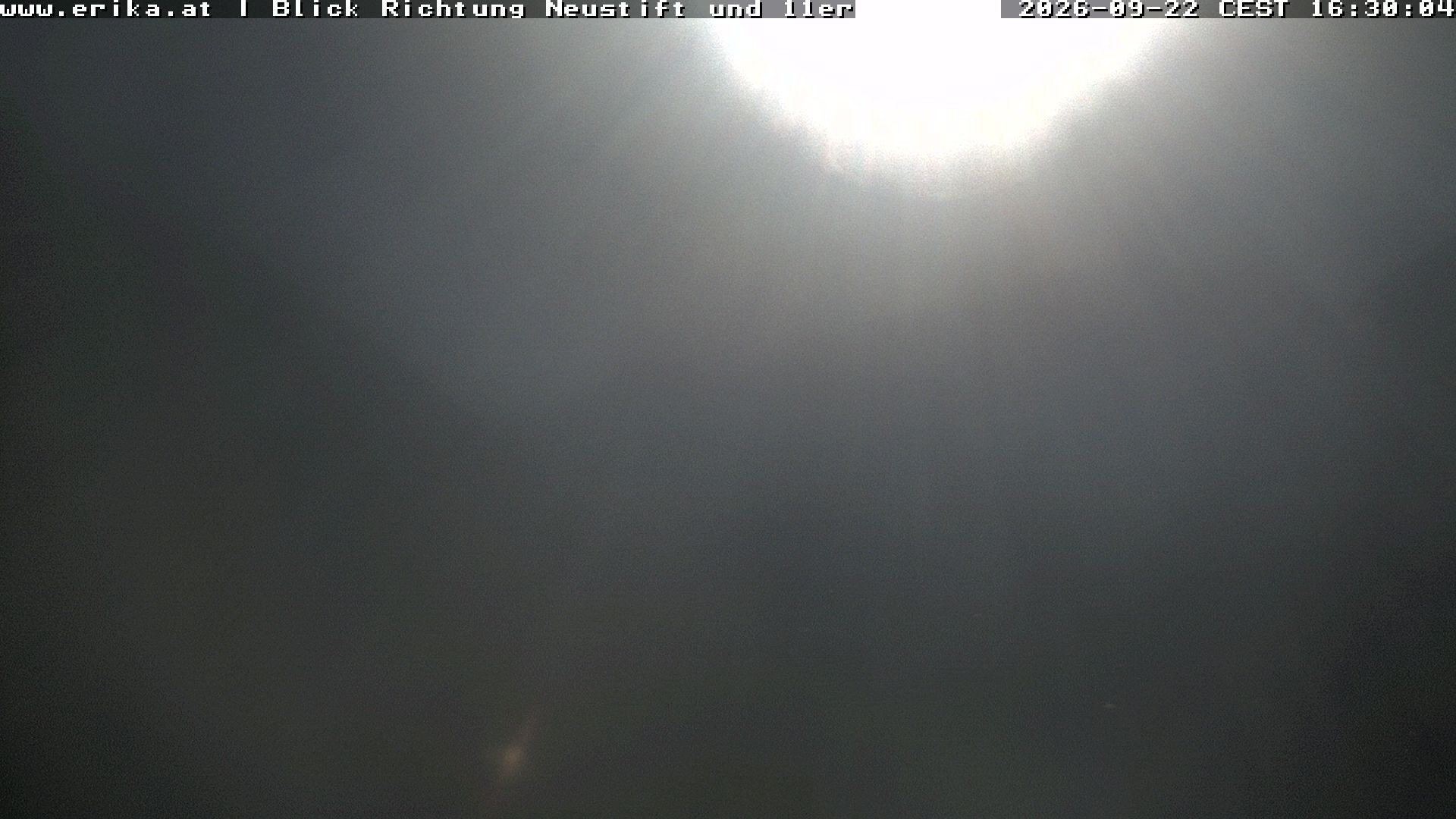 Archiv Foto Webcam Neustift: Blick vom Hotel Erika
