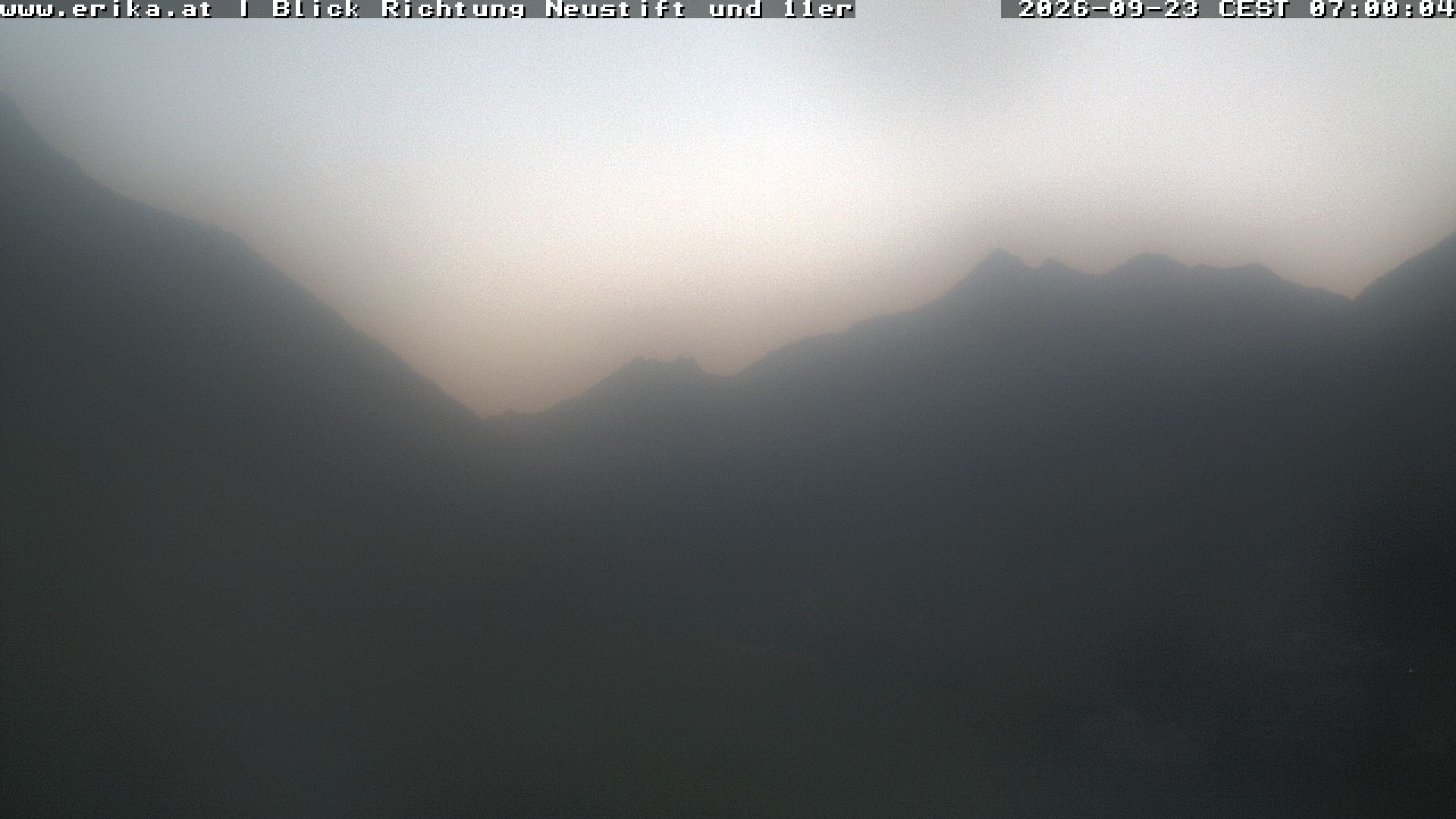 Archiv Foto Webcam Neustift: Blick vom Hotel Erika
