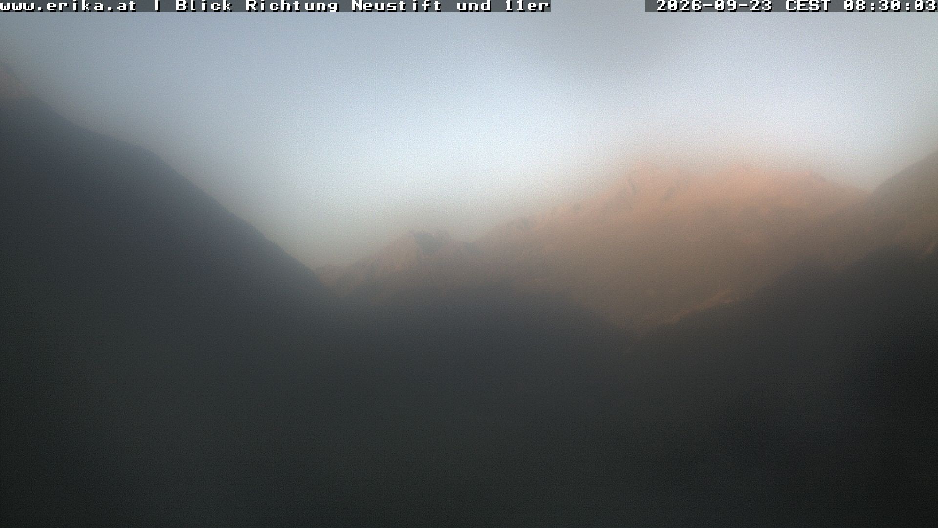 Archiv Foto Webcam Neustift: Blick vom Hotel Erika