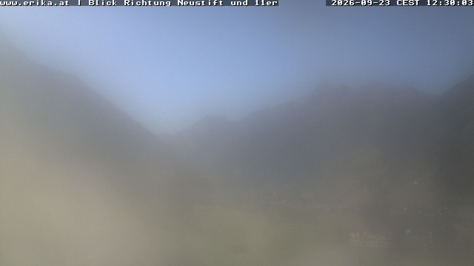 Archiv Foto Webcam Neustift: Blick vom Hotel Erika