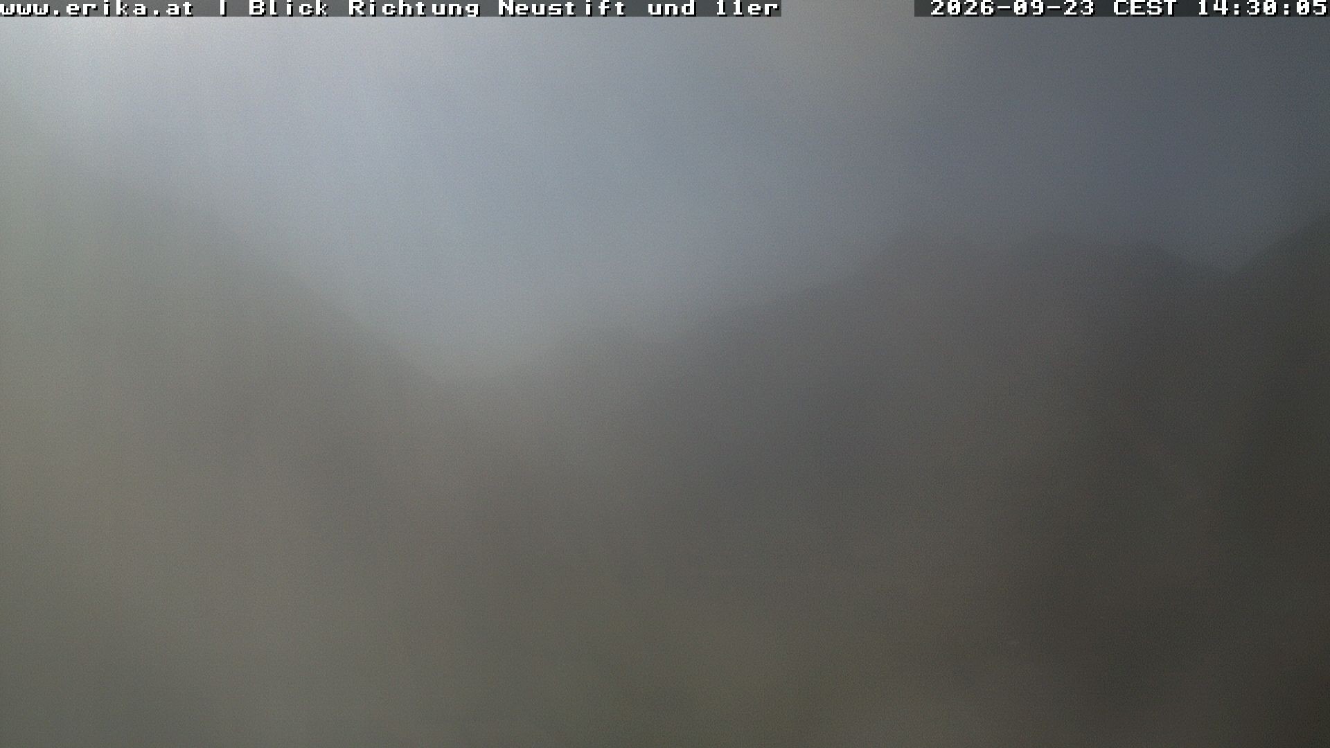 Archiv Foto Webcam Neustift: Blick vom Hotel Erika