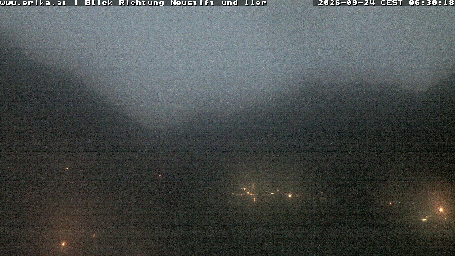 Archiv Foto Webcam Neustift: Blick vom Hotel Erika