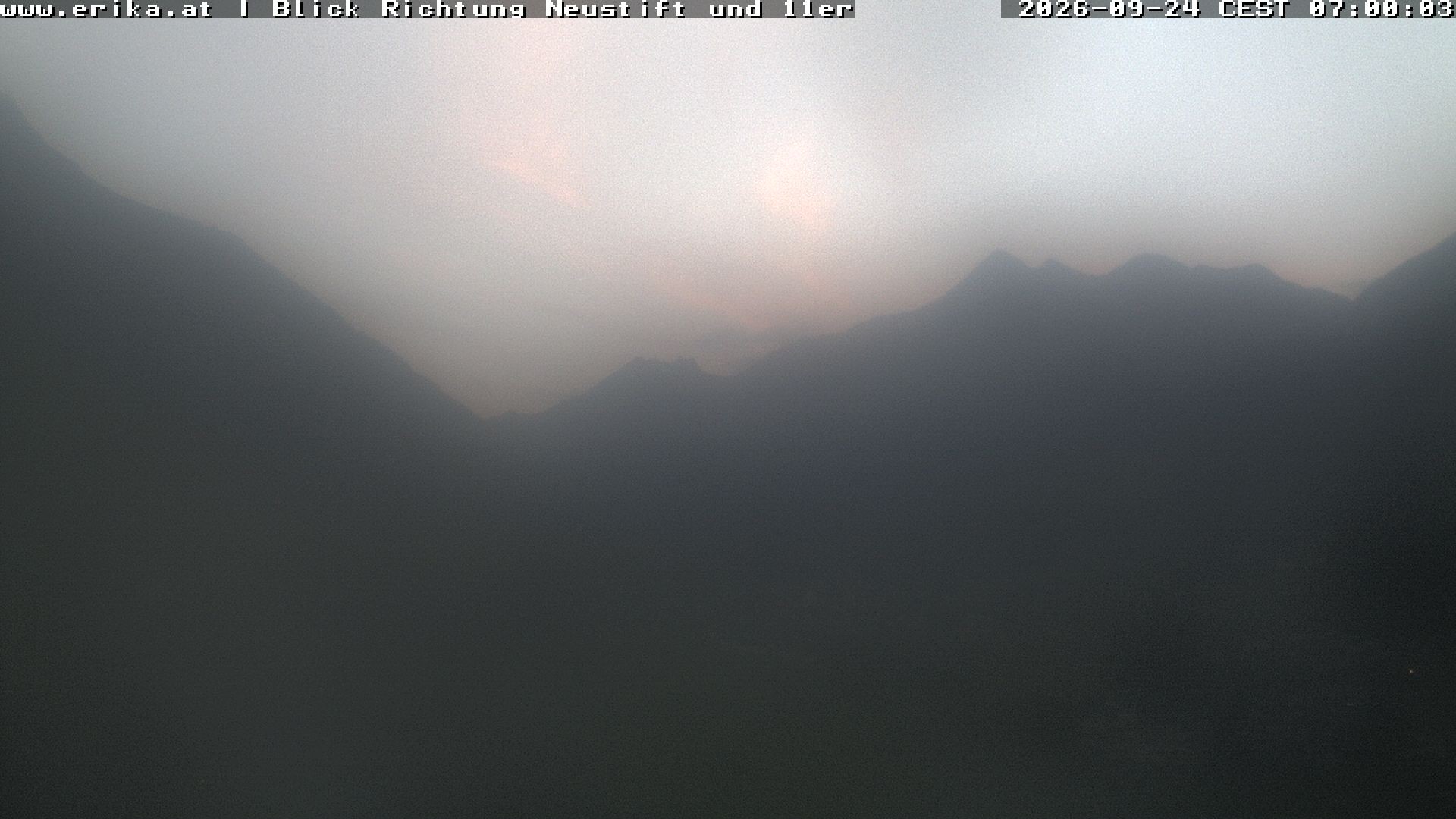 Archiv Foto Webcam Neustift: Blick vom Hotel Erika