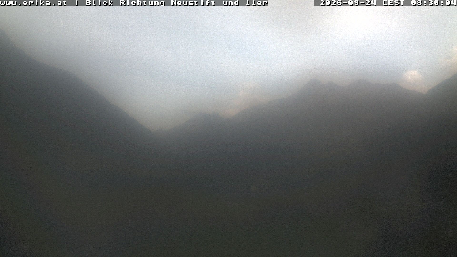 Archiv Foto Webcam Neustift: Blick vom Hotel Erika
