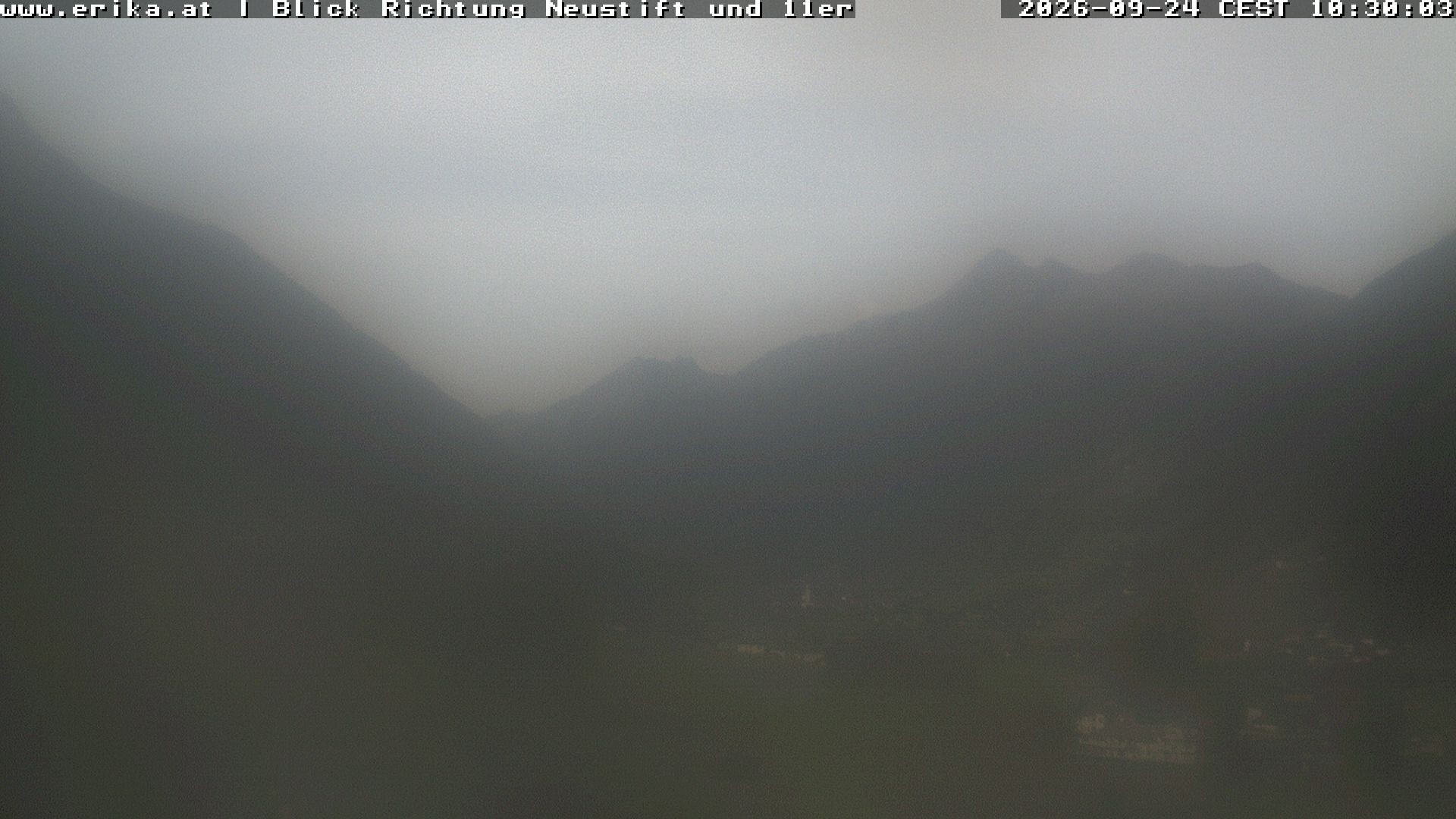 Archiv Foto Webcam Neustift: Blick vom Hotel Erika