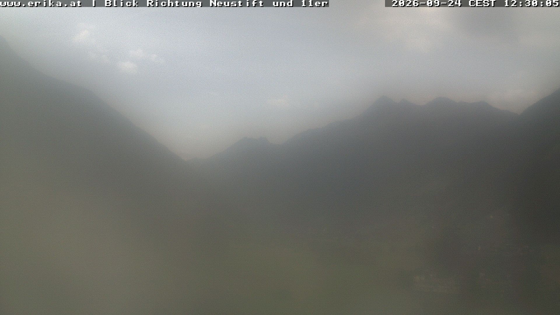 Archiv Foto Webcam Neustift: Blick vom Hotel Erika