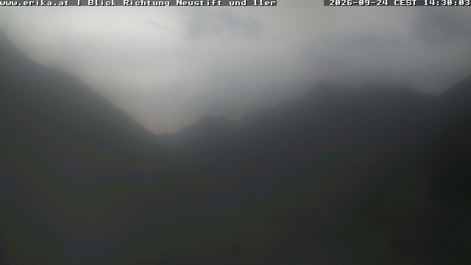 Archiv Foto Webcam Neustift: Blick vom Hotel Erika