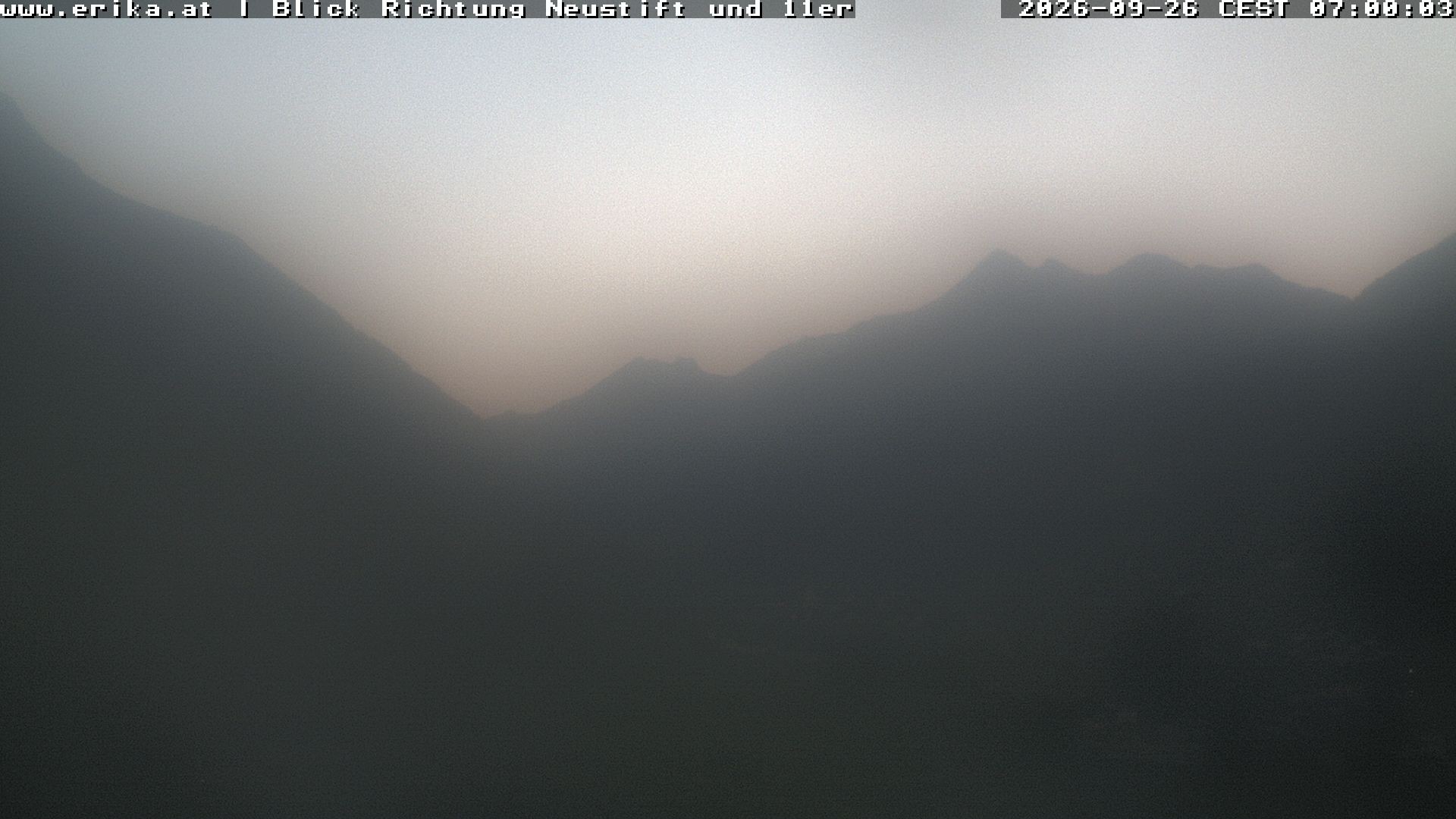 Archiv Foto Webcam Neustift: Blick vom Hotel Erika