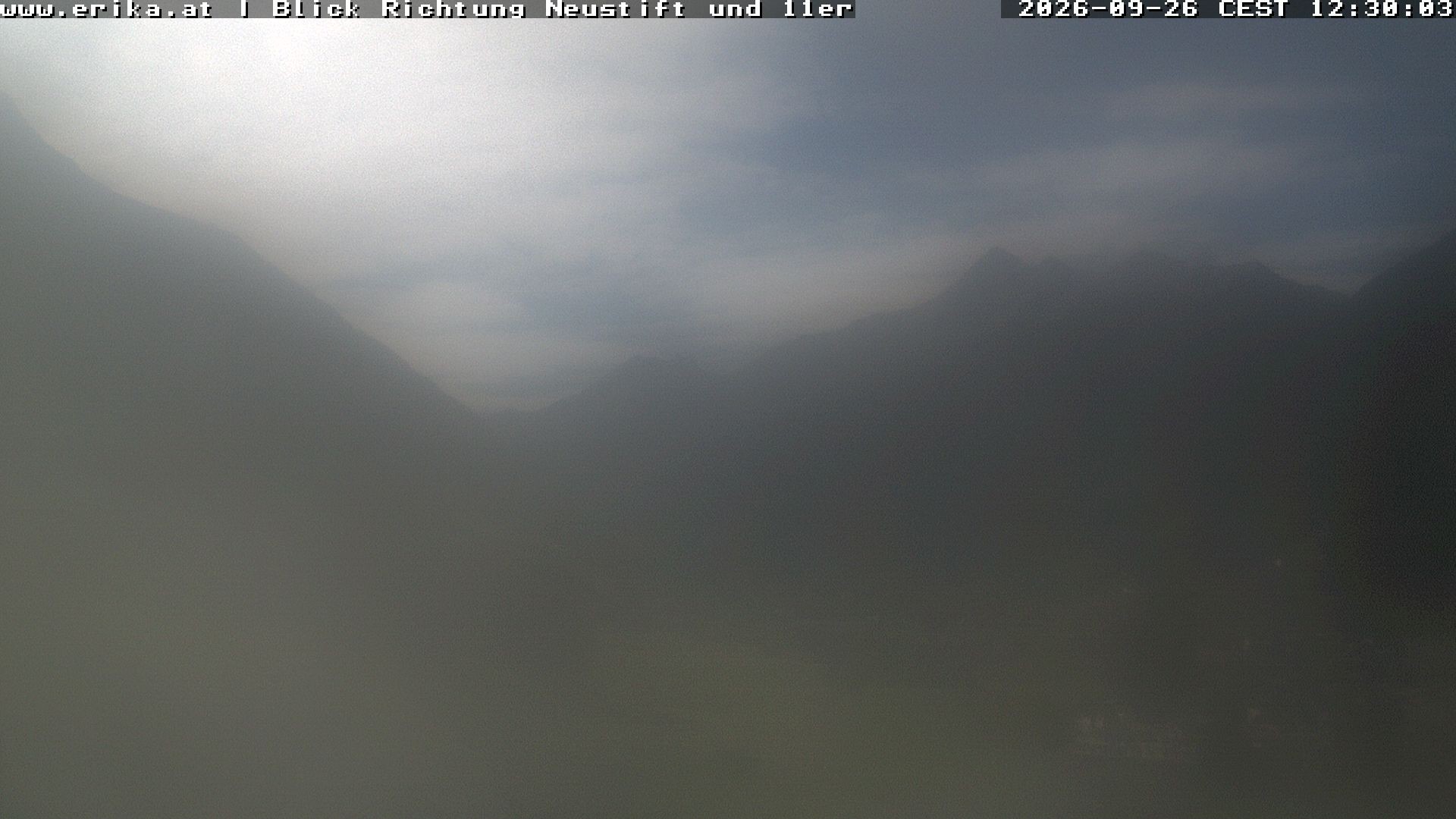 Archiv Foto Webcam Neustift: Blick vom Hotel Erika