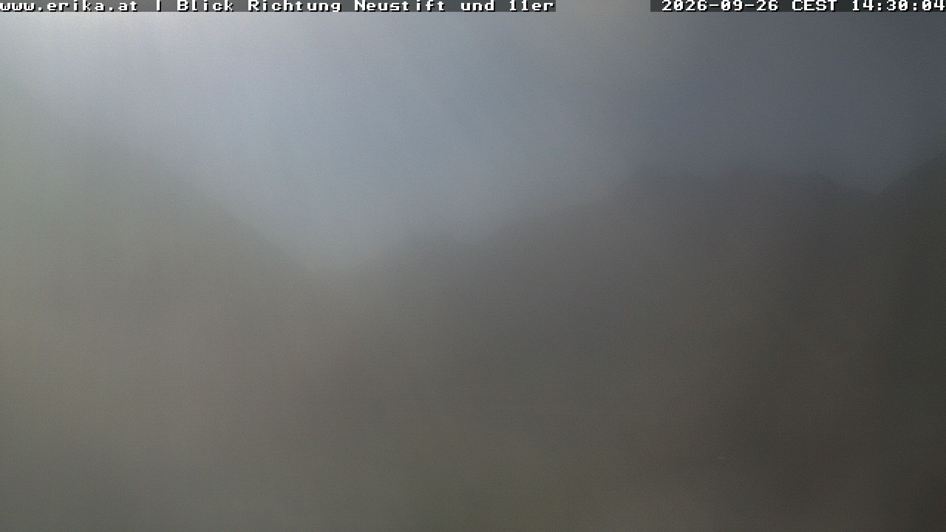 Archiv Foto Webcam Neustift: Blick vom Hotel Erika